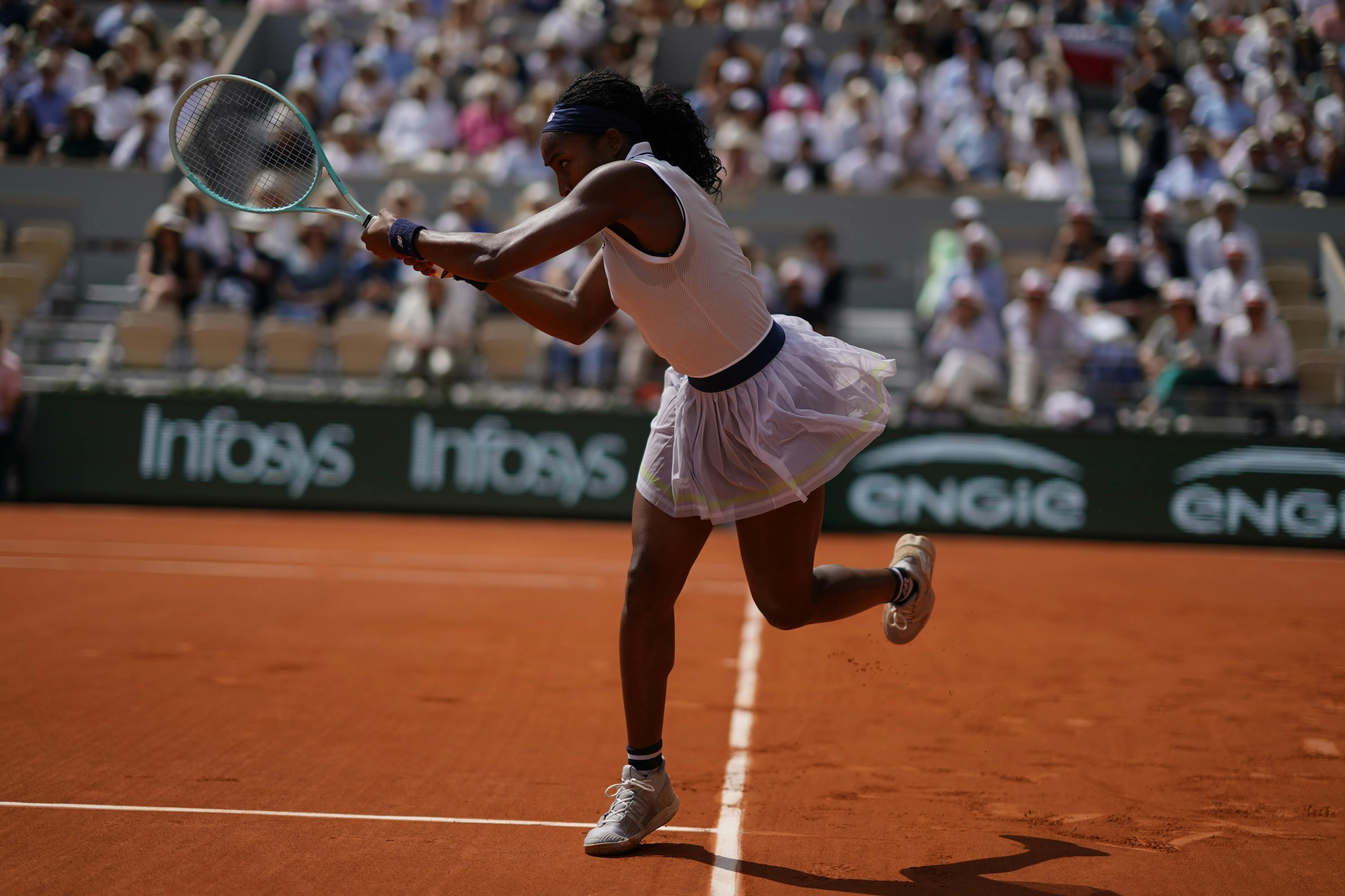 Coco Gauff, semi-final, Roland-Garros 2024