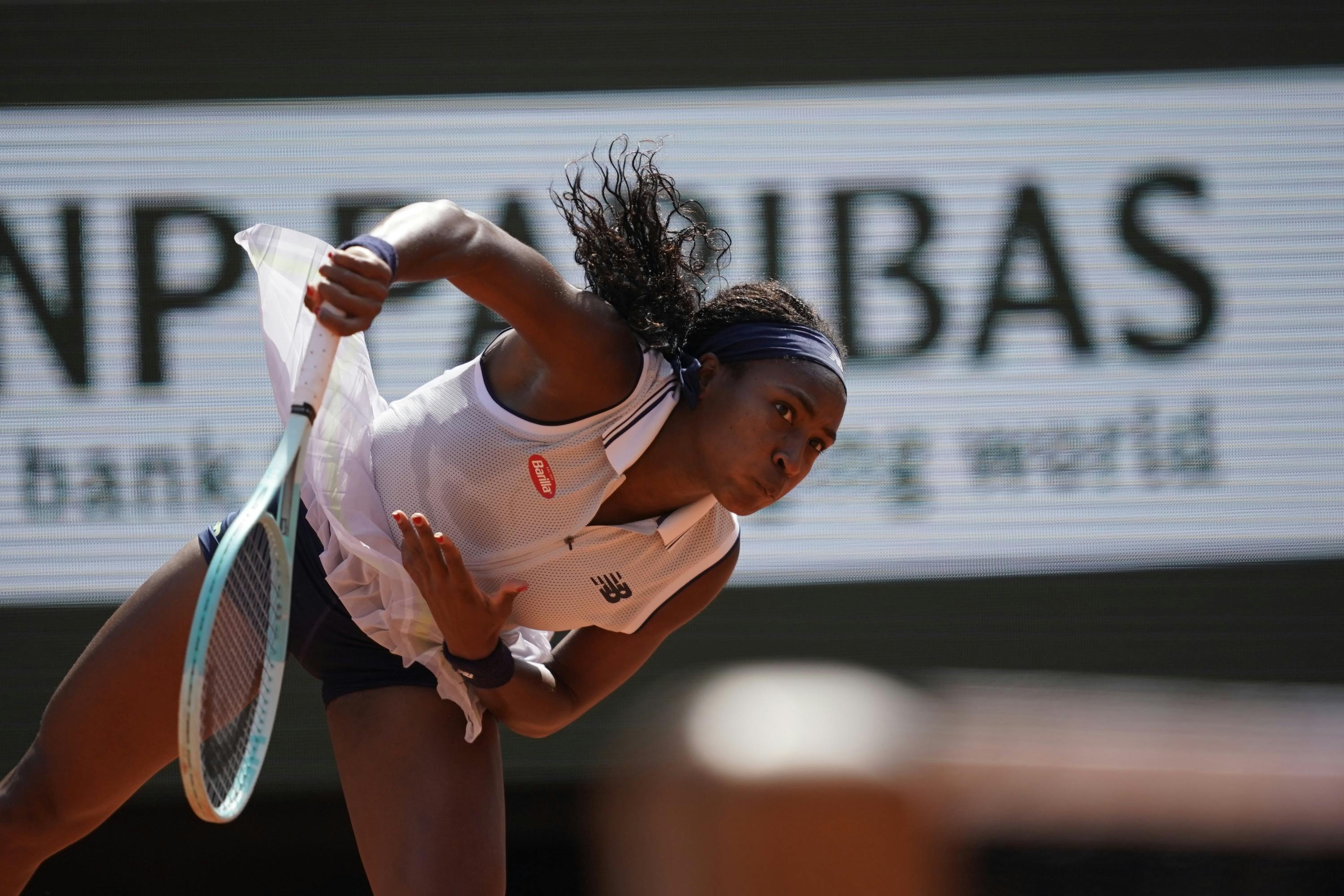 Coco Gauff, semi-final, Roland-Garros 2024