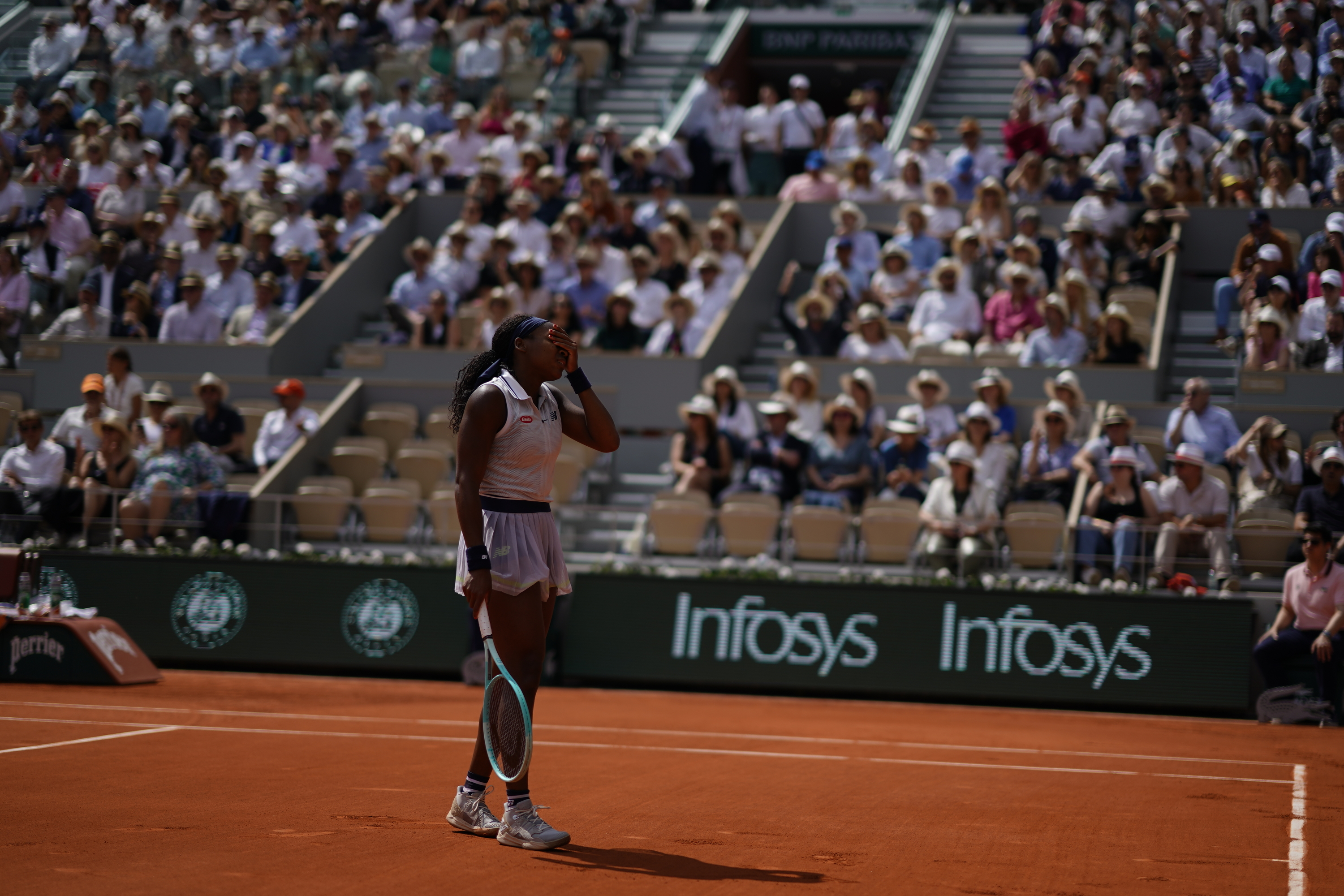 Coco Gauff, demi-finales, Roland-Garros 2024