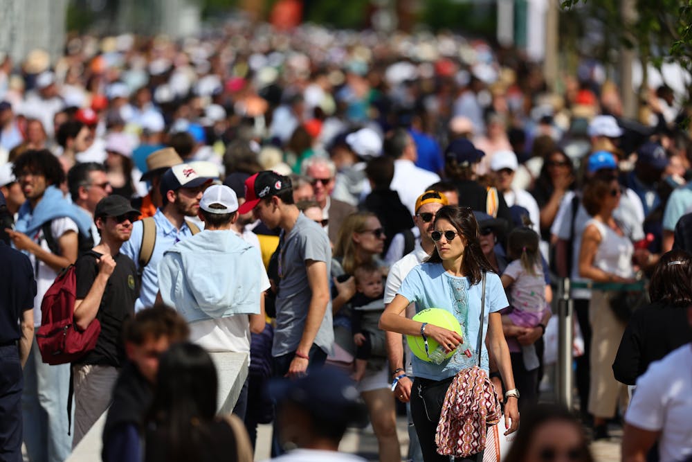 Crowds, Roland-Garros 2024