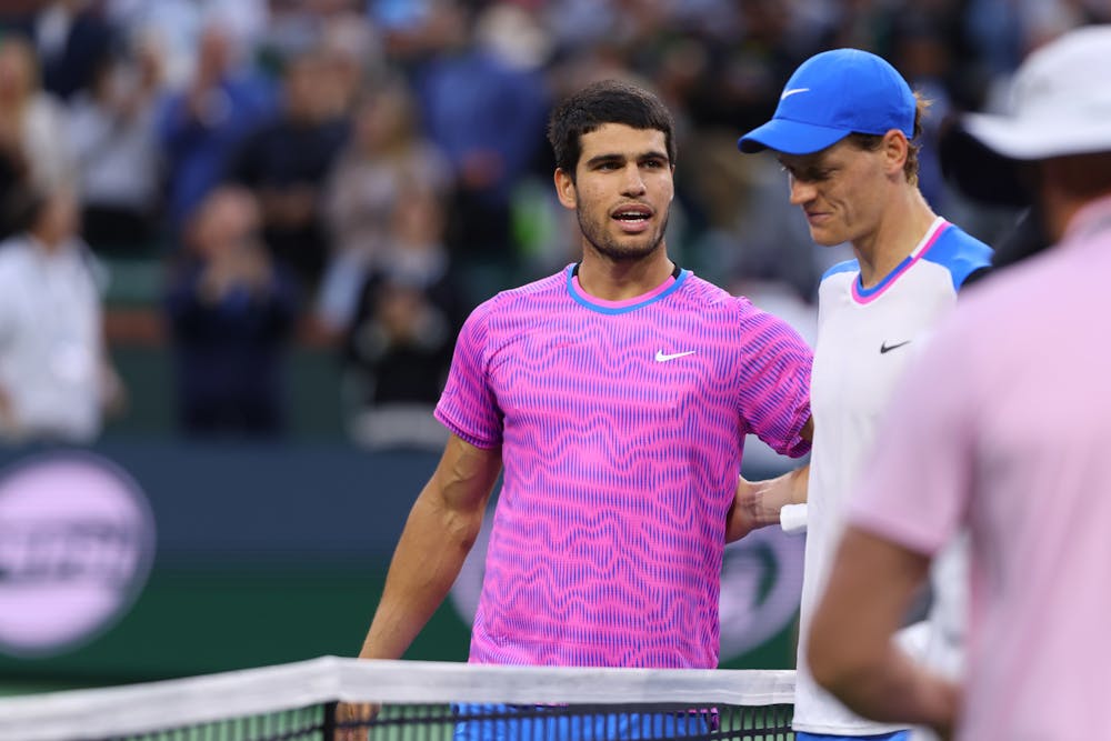 Carlos Alcaraz & Jannik Sinner / Indian Wells 2024