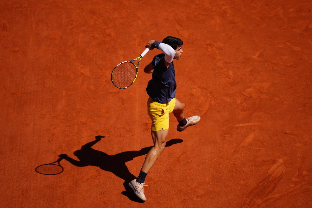 Carlos Alcaraz, semi-final, Roland-Garros 2024