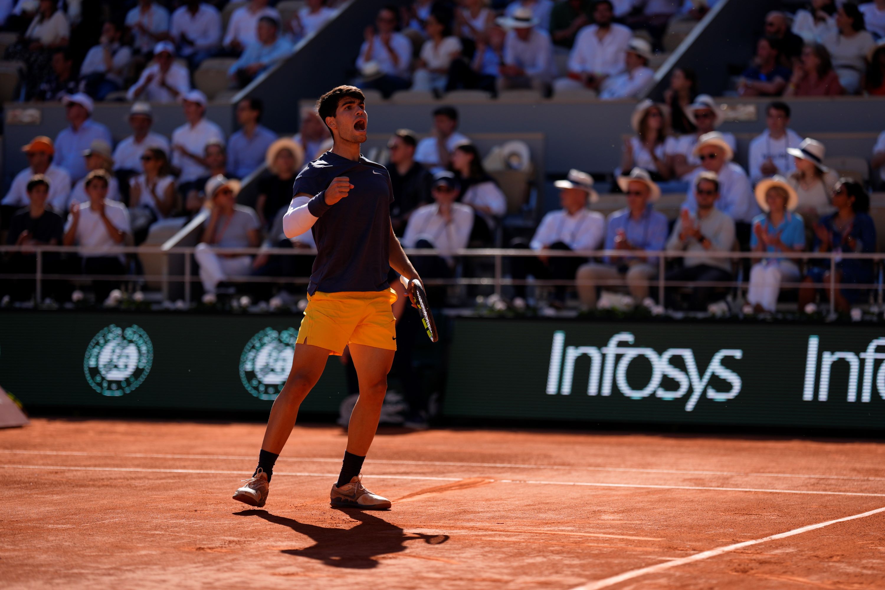 Carlos Alcaraz, demi-finales, Roland-Garros 2024