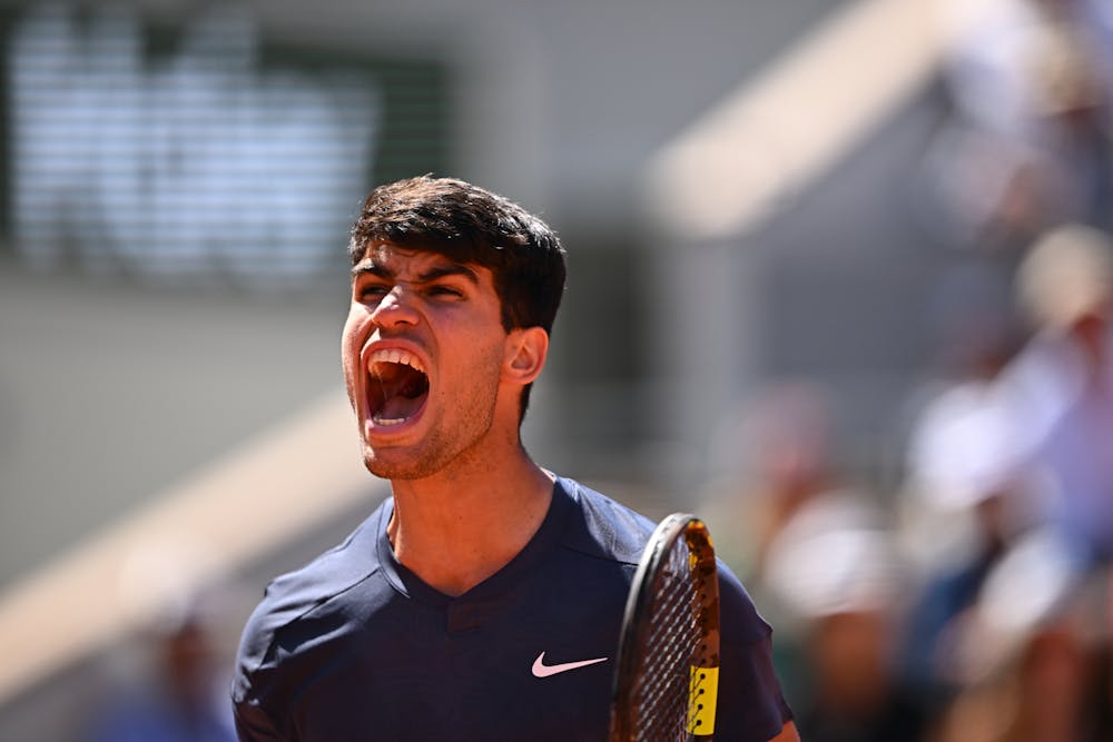 Carlos Alcaraz, demi-finales, Roland-Garros 2024 Carlos Alcaraz, demi-finales, Roland-Garros 2024