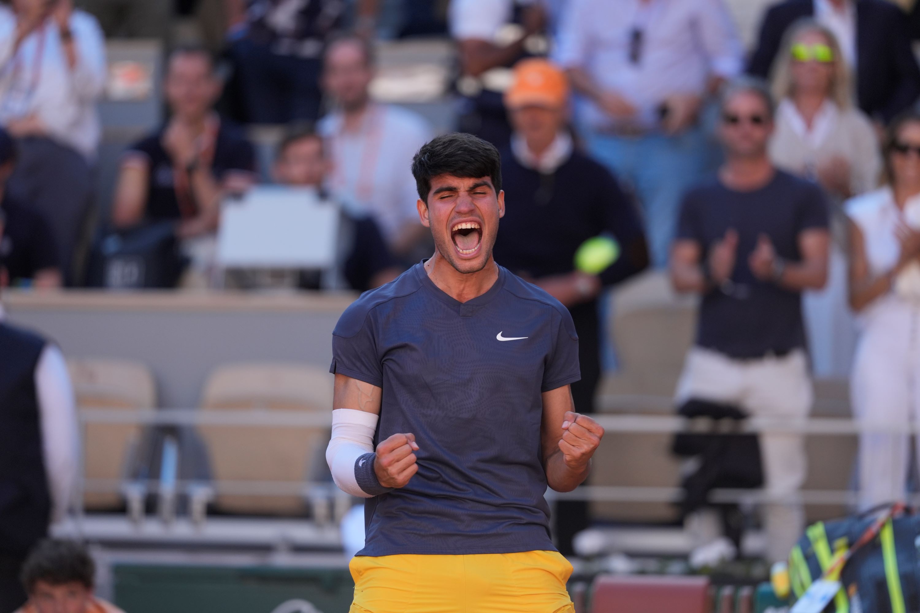 Carlos Alcaraz, demi-finales, Roland-Garros 2024