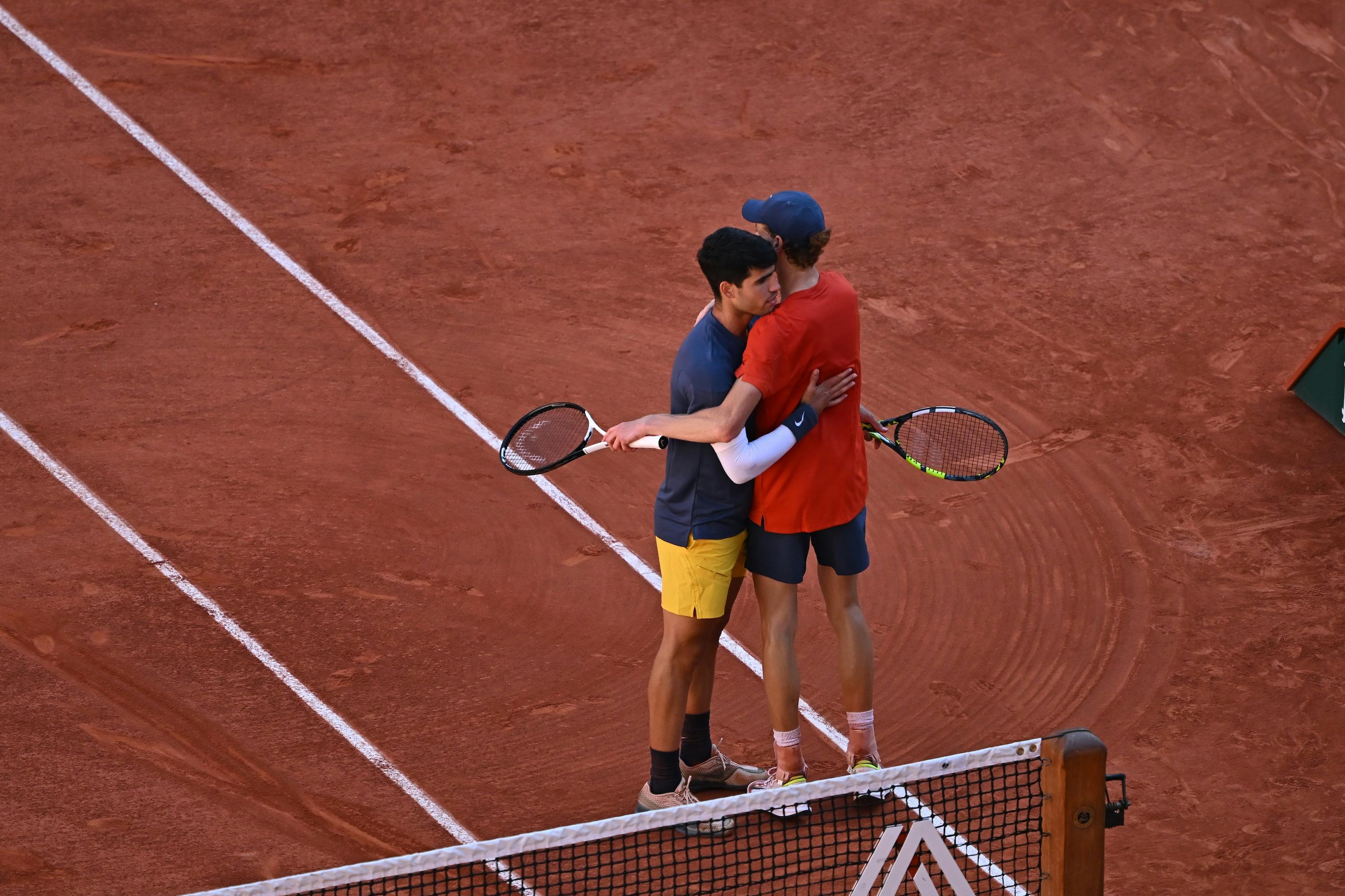 Carlos Alcaraz, Jannik Sinner, semi-final, Roland-Garros 2024