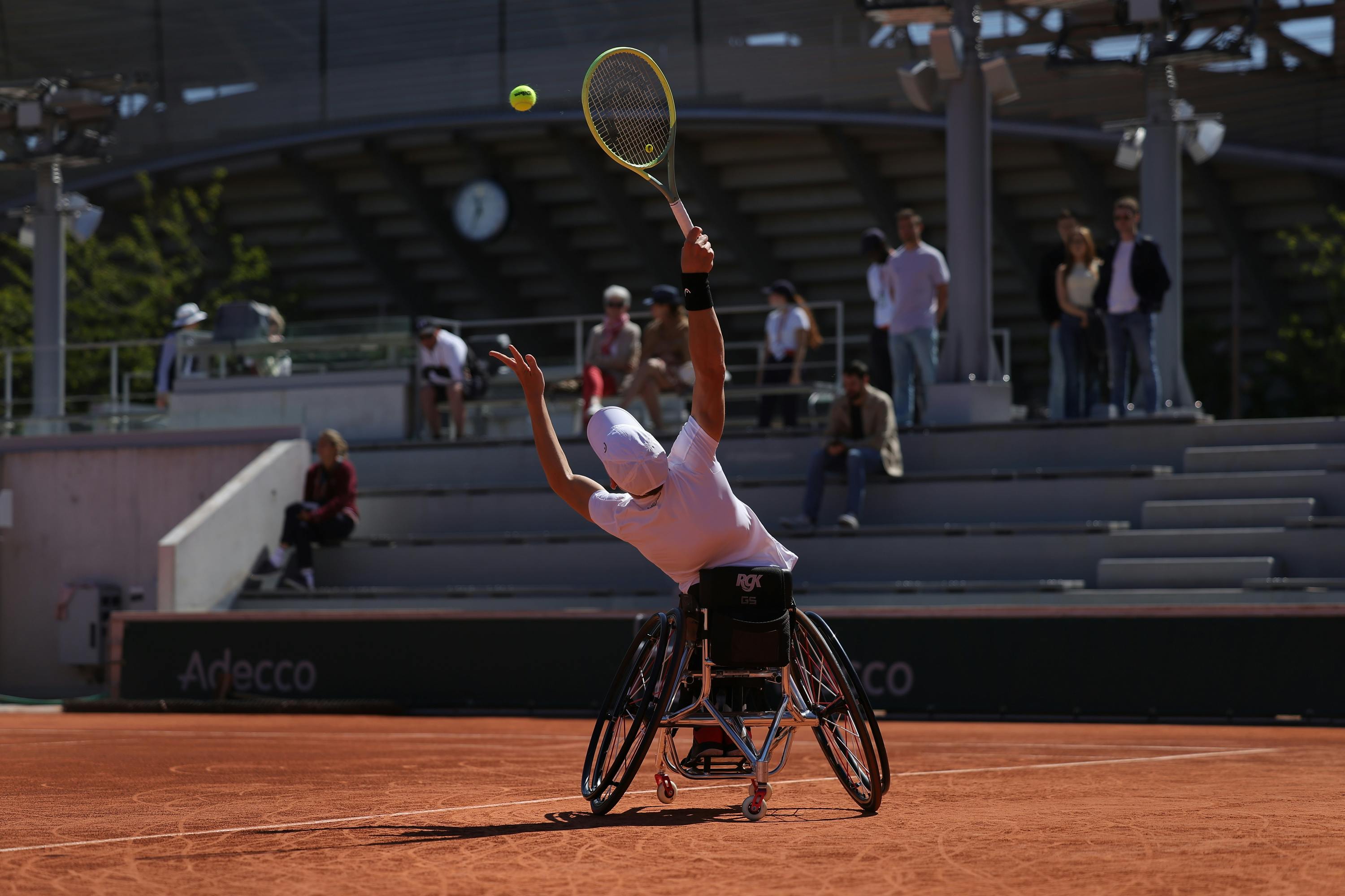 Maximilian Taucher, junior boys' wheelchair final, Roland-Garros 2024