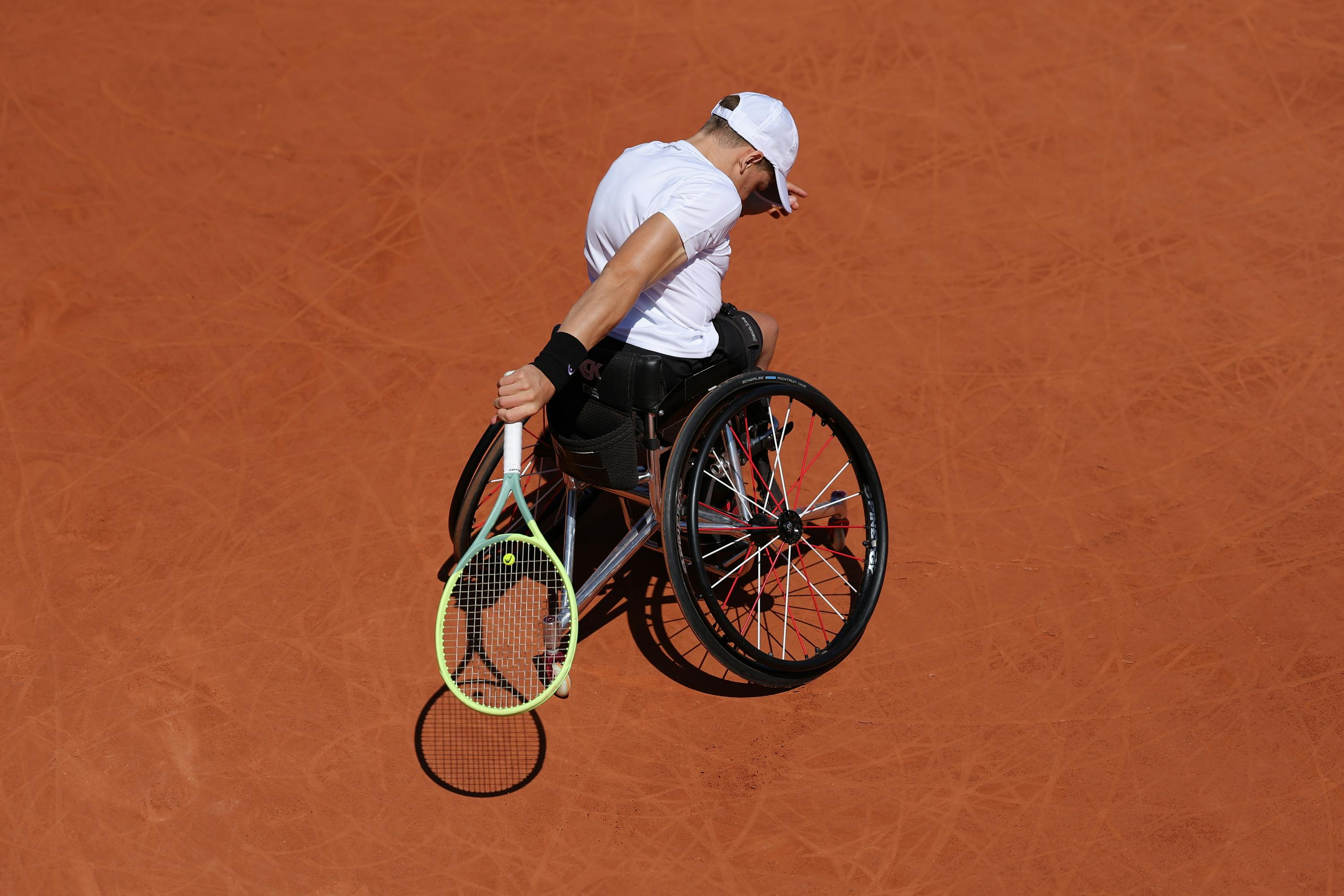 Maximilian Taucher, junior boys' wheelchair singles final, Roland-Garros 2024