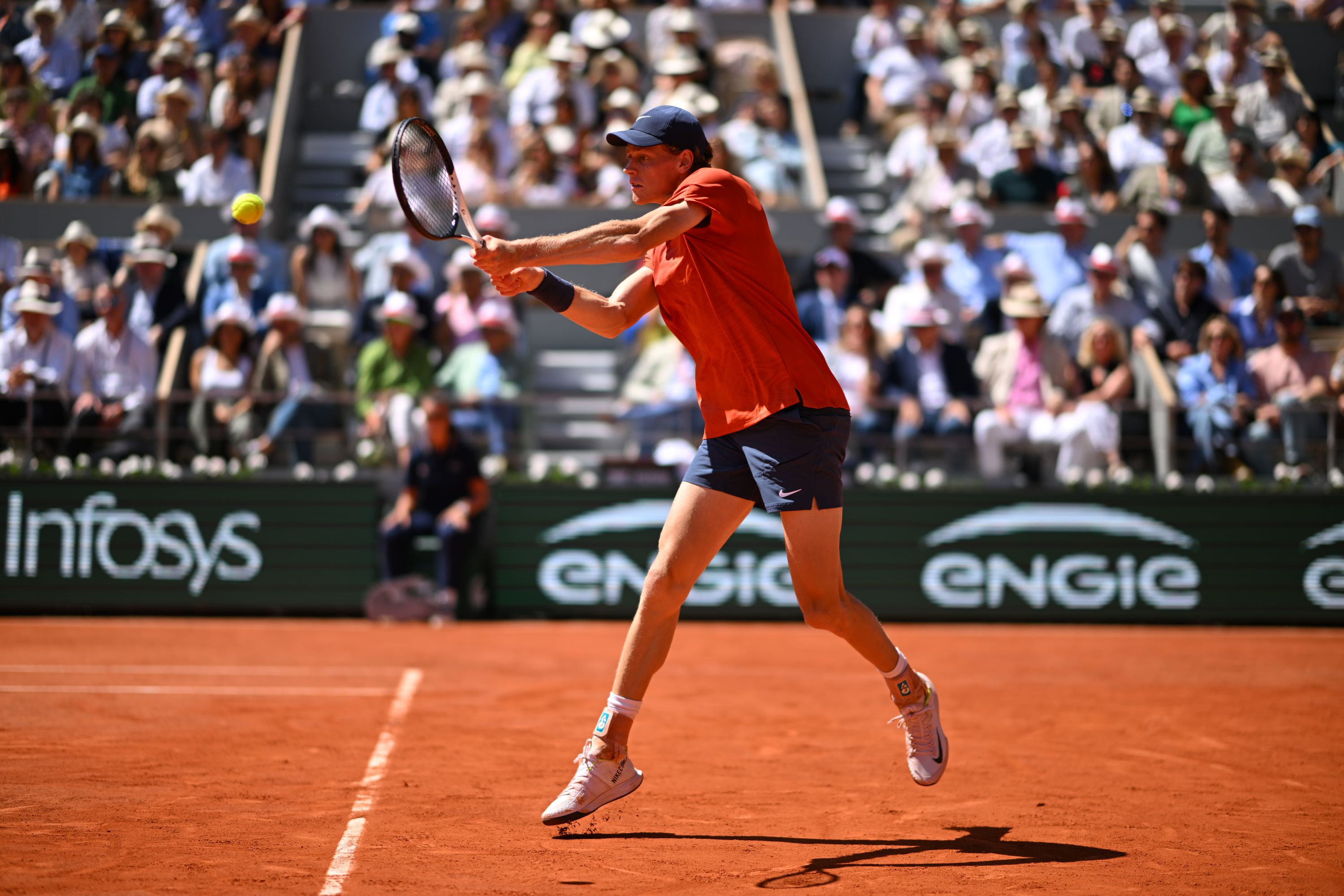 Jannik Sinner, demi-finales, Roland-Garros 2024
