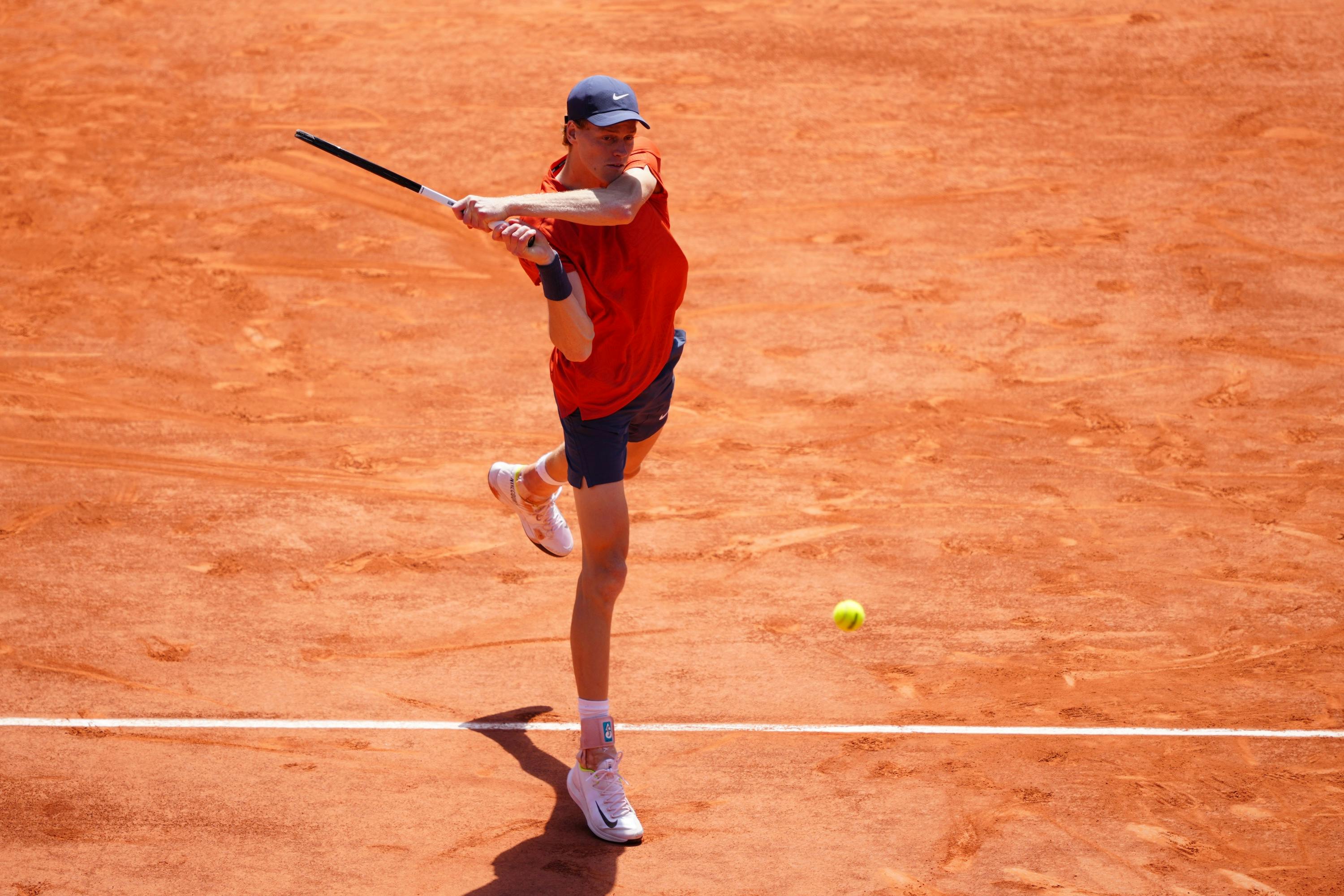 Jannik Sinner, semi-final, Roland-Garros 2024
