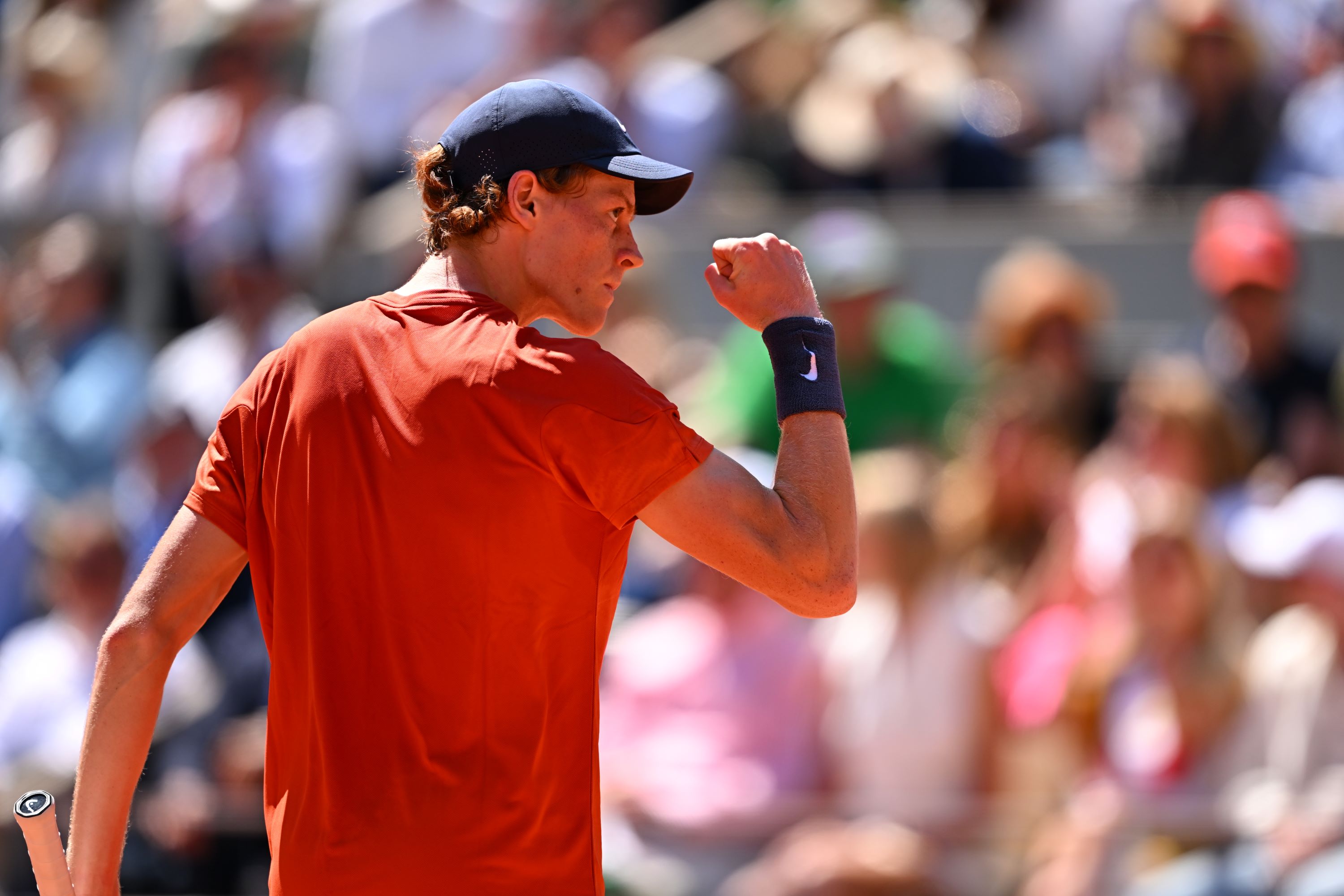 Jannik Sinner, demi-finales, Roland-Garros 2024