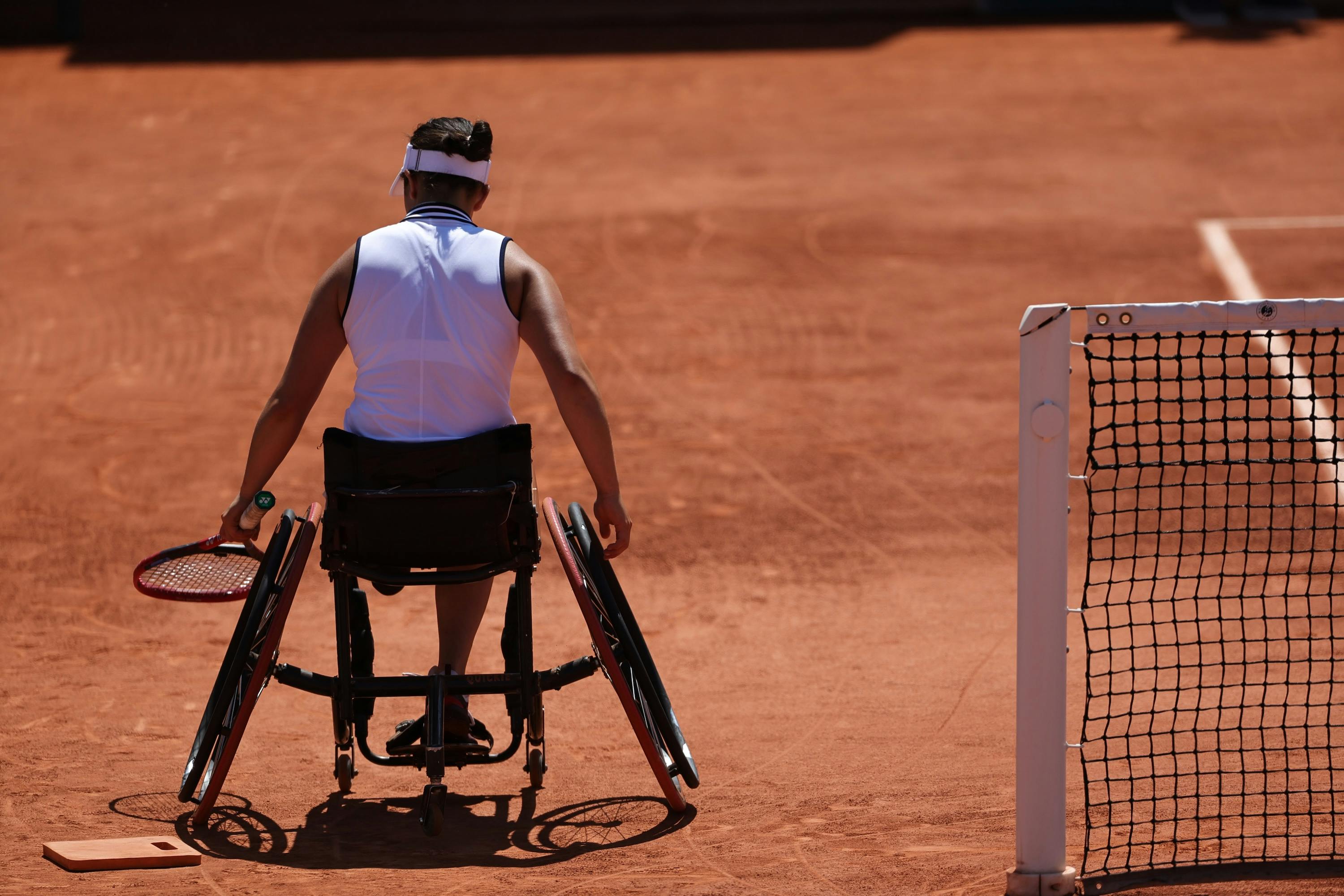 Ksenia Chasteau, junior girls' wheelchair singles final, Roland-Garros 2024