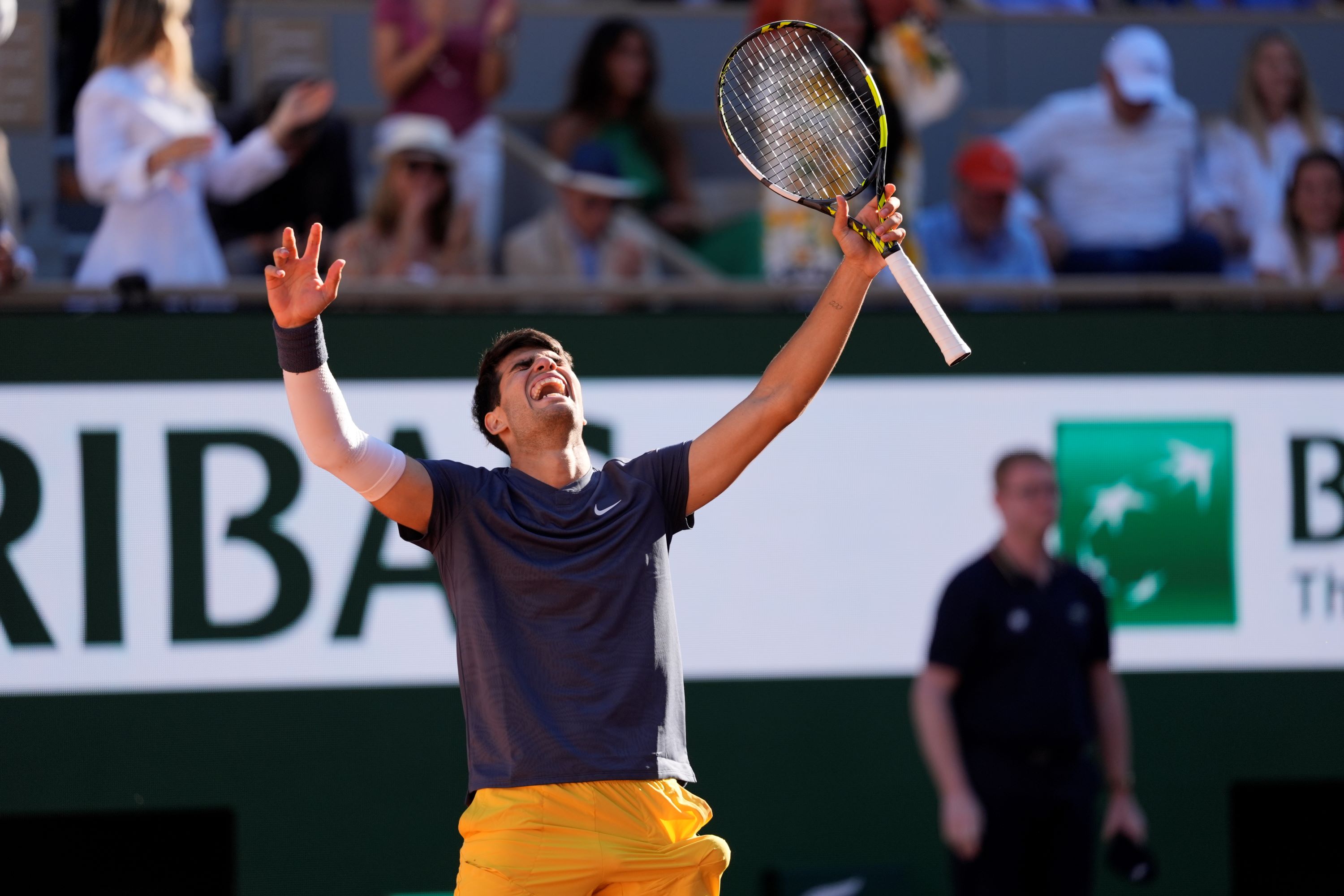 Carlos Alcaraz, demi-finales, Roland-Garros 2024