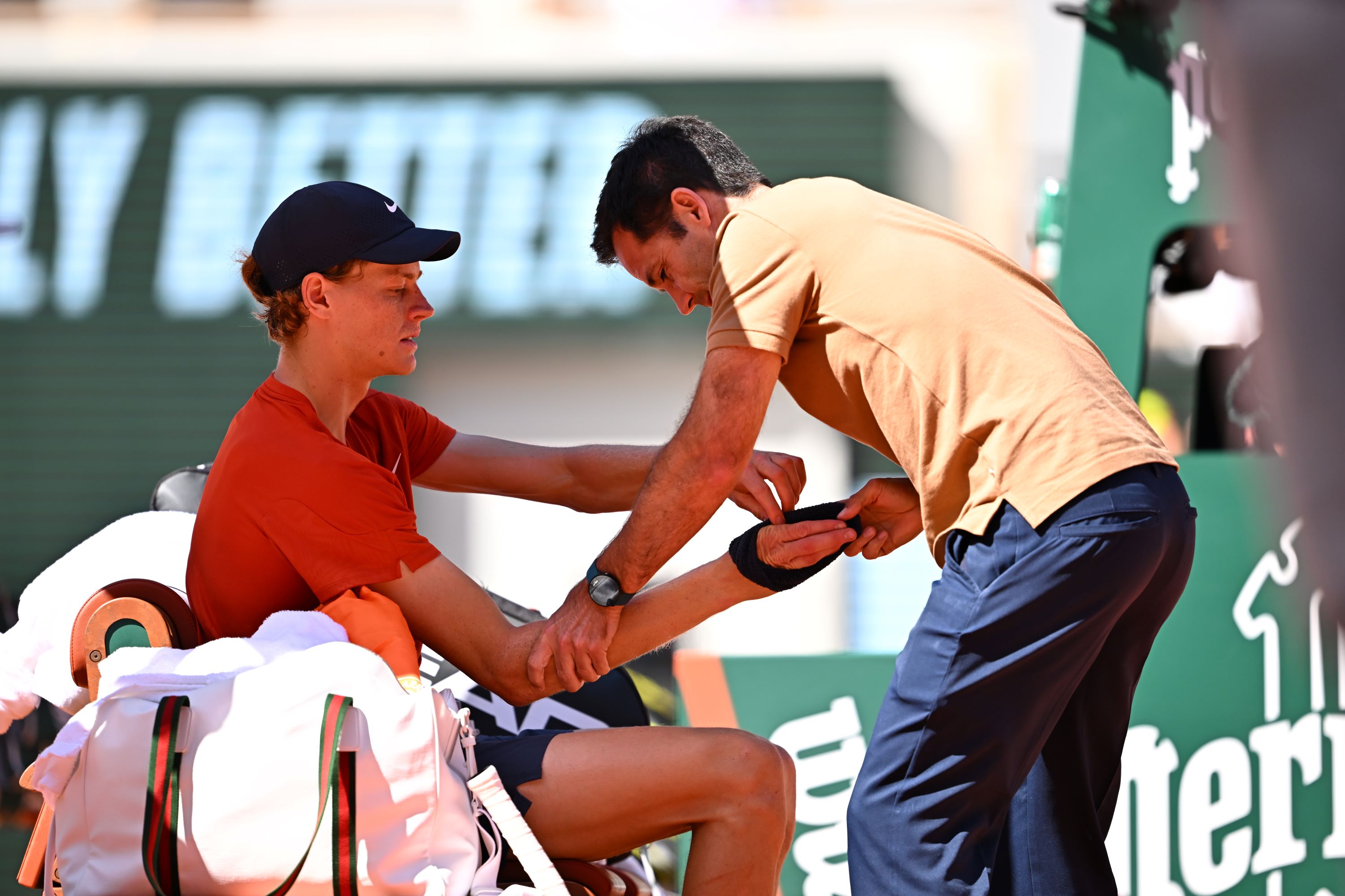Jannik Sinner, demi-finales, Roland-Garros 2024