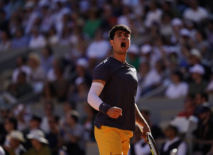  Carlos Alcaraz, demi-finales, Roland-Garros 2024