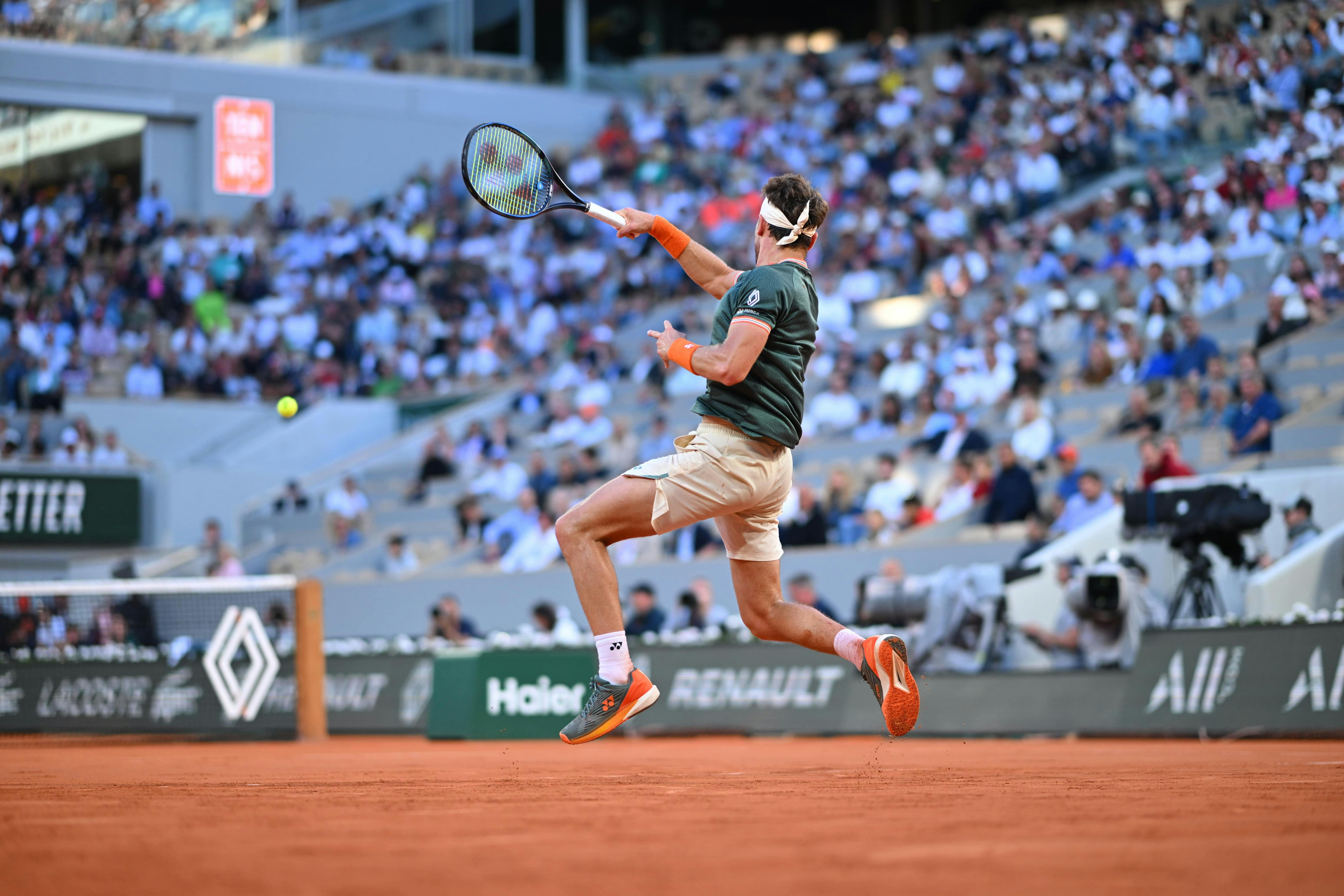 Casper Ruud, demi-finales, Roland-Garros 2024