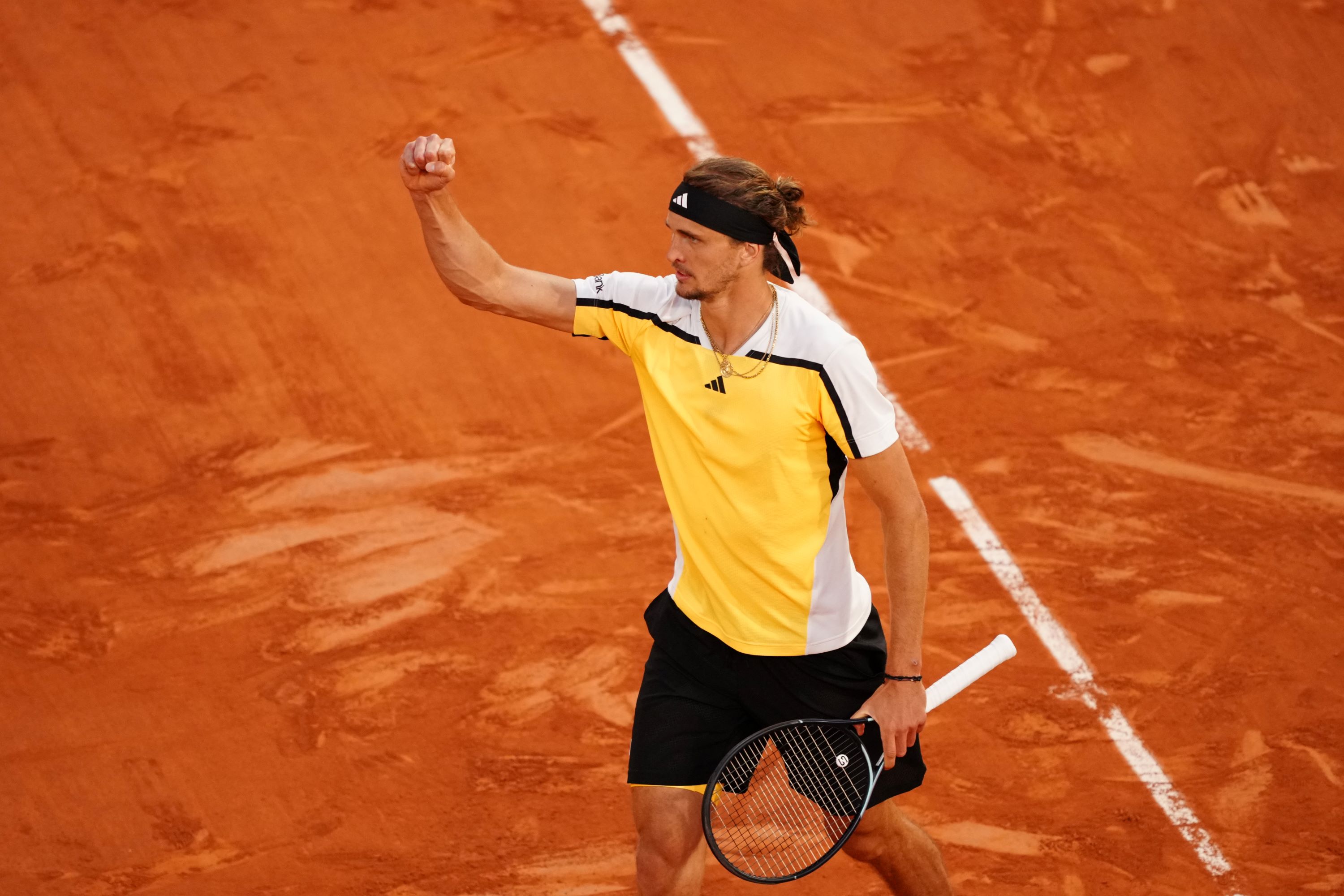 Alexander Zverev, demi-finales, Roland-Garros 2024