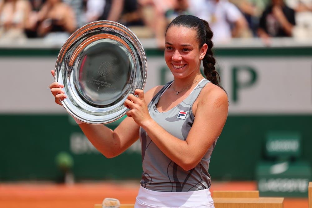 Tereza Valentova, girls' singles, Roland-Garros 2024