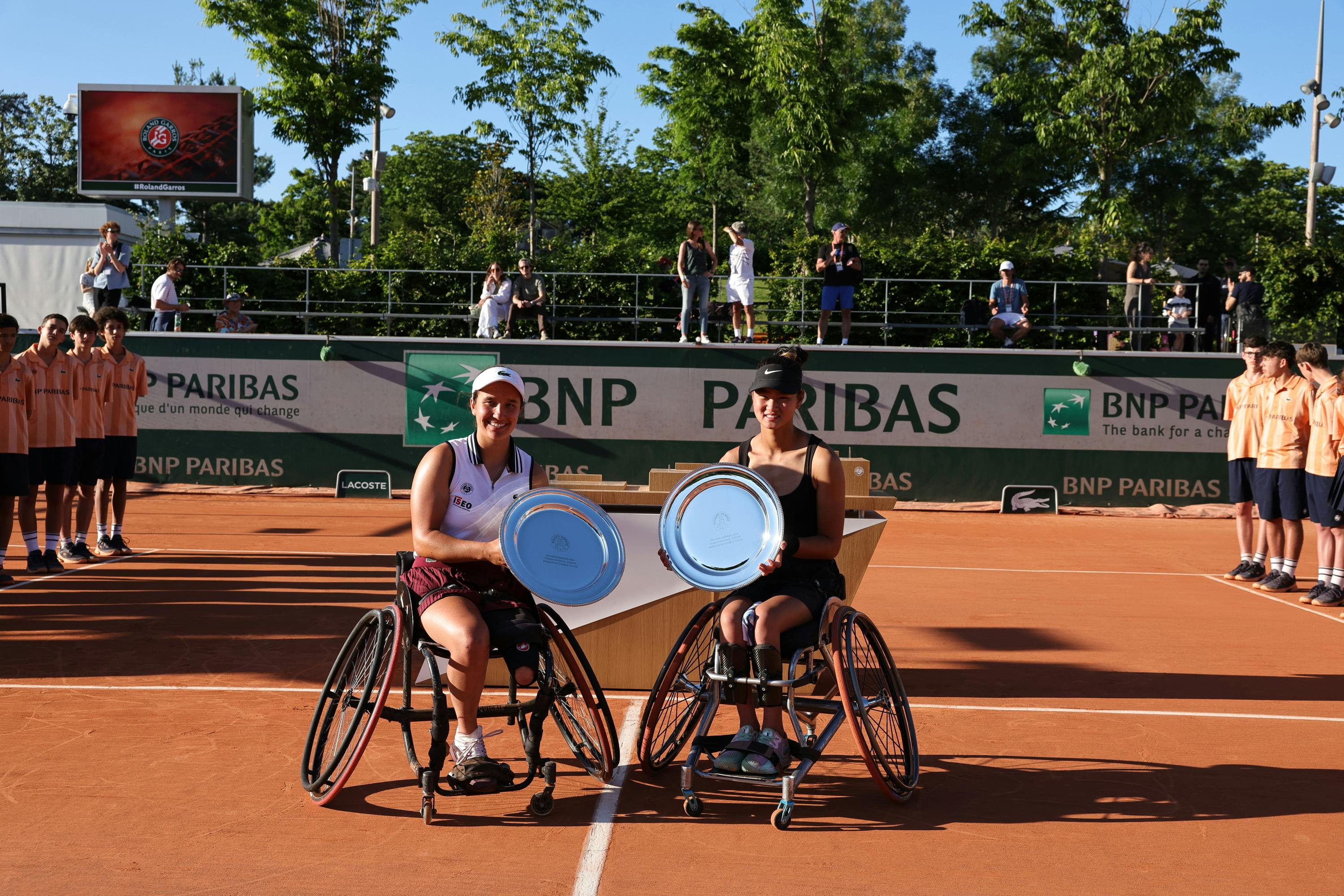 Ksénia Chasteau, Maylee Phelps, finale, tennis-fauteuil, simple filles, Roland-Garros 2024