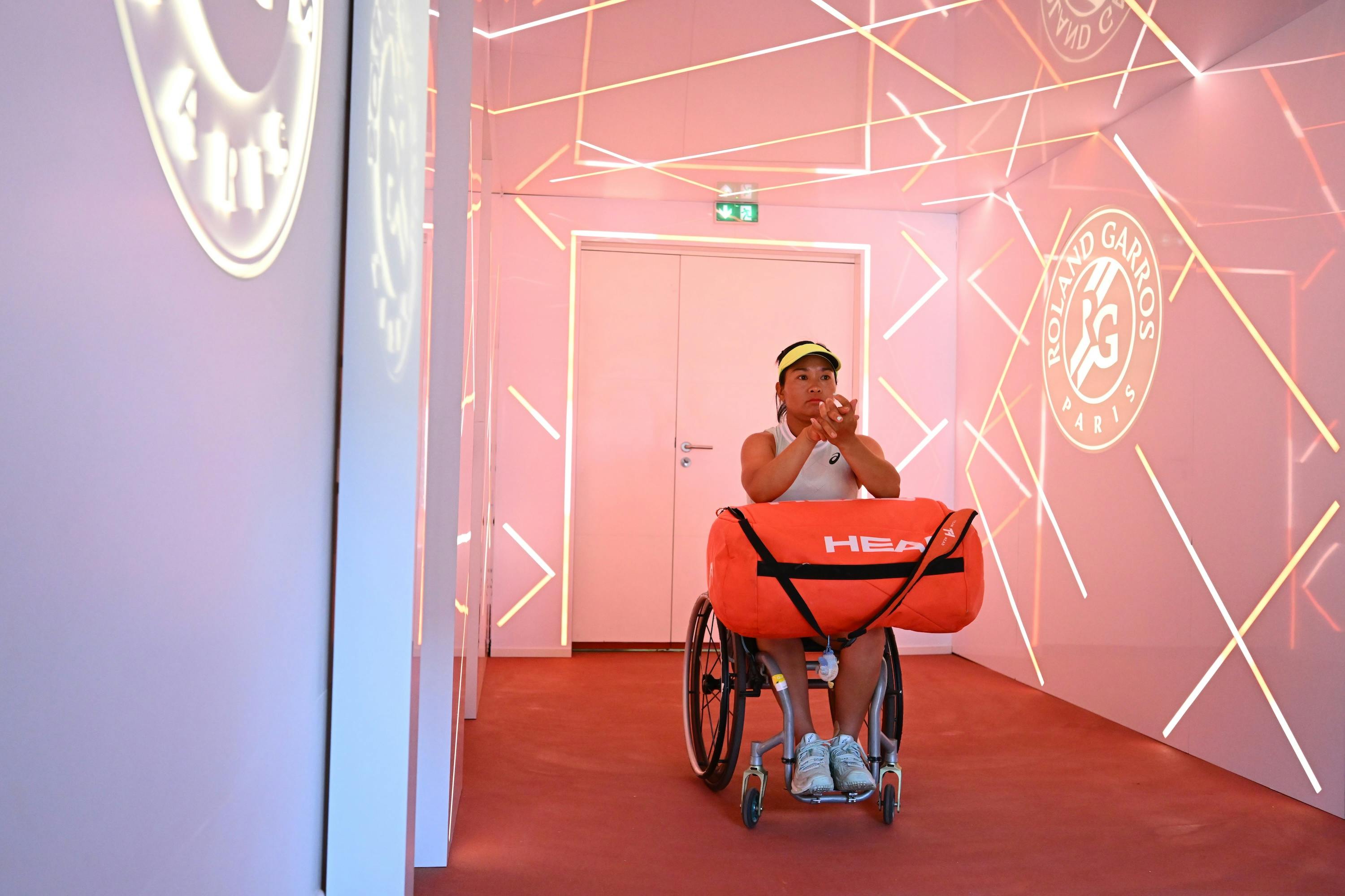 Zhizhen Zhu, women's wheelchair singles final, Roland-Garros 2024