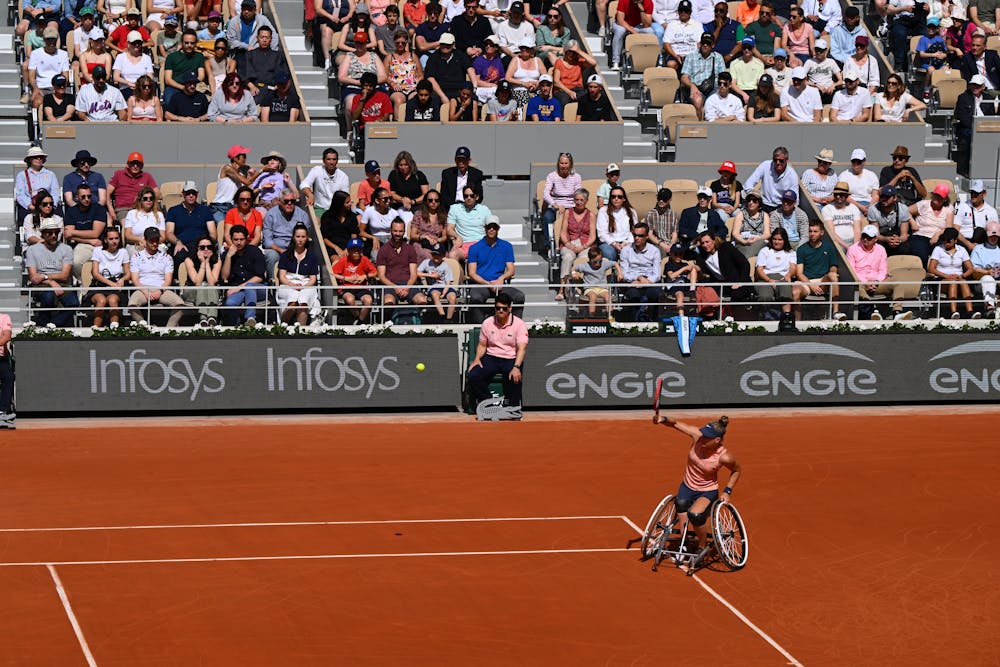 Diede de Groot, women's wheelchair singles final, Roland-Garros 2024