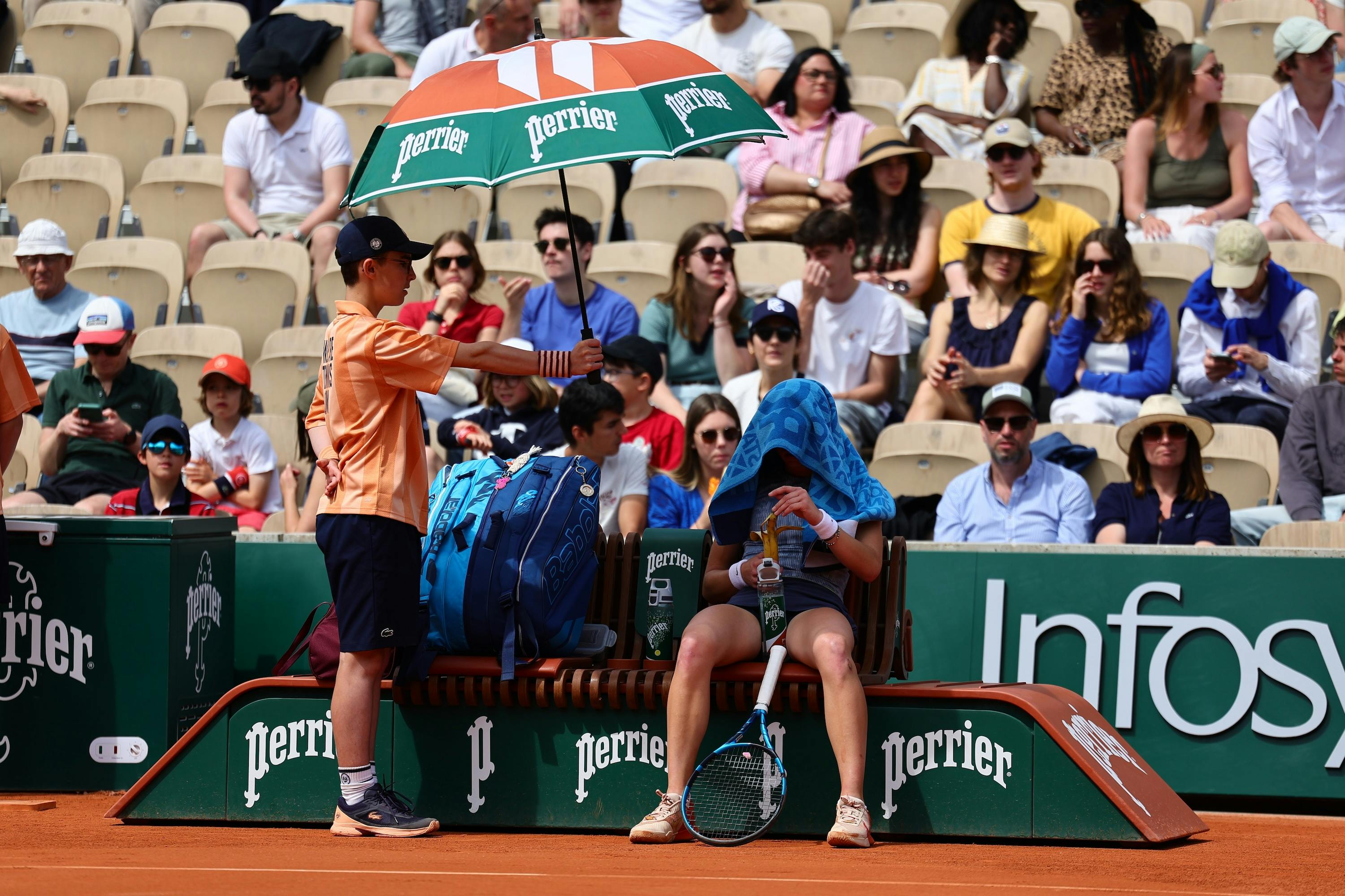 Laura Samson, girls' singles final, Roland-Garros 2024