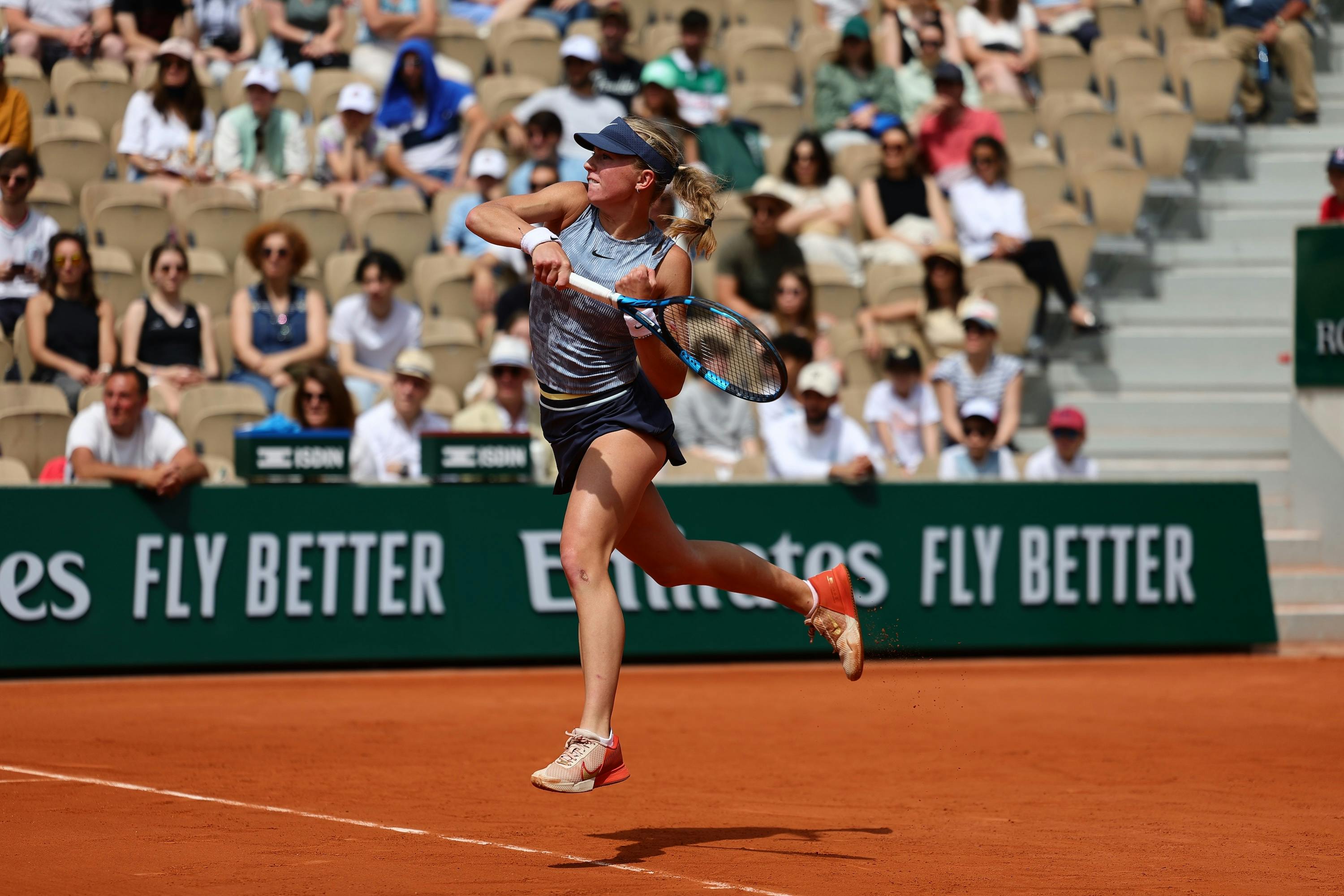 Laura Samson, girls' singles final, Roland-Garros 2024