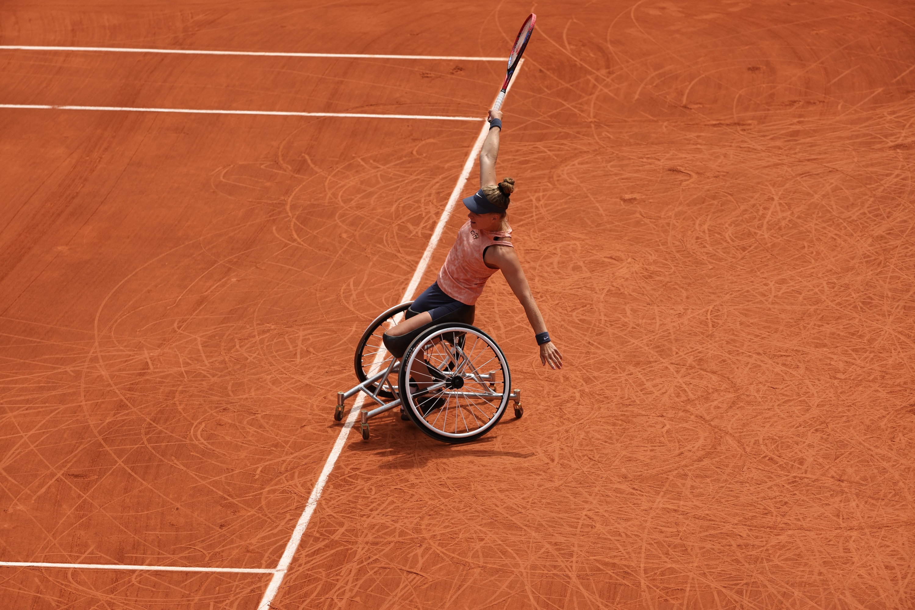 Diede de Groot, women's wheelchair singles final, Roland-Garros 2024