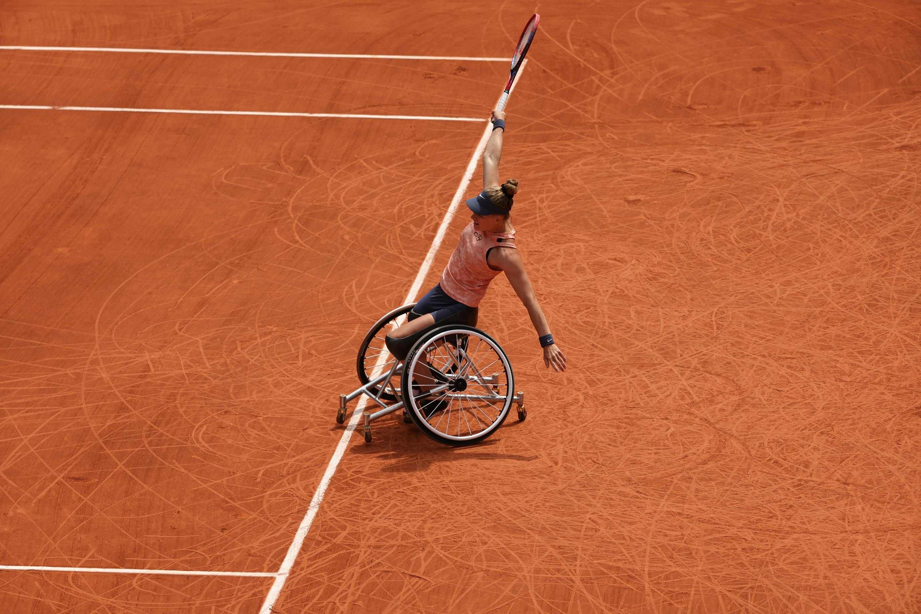 Diede de Groot, women's wheelchair singles final, Roland-Garros 2024