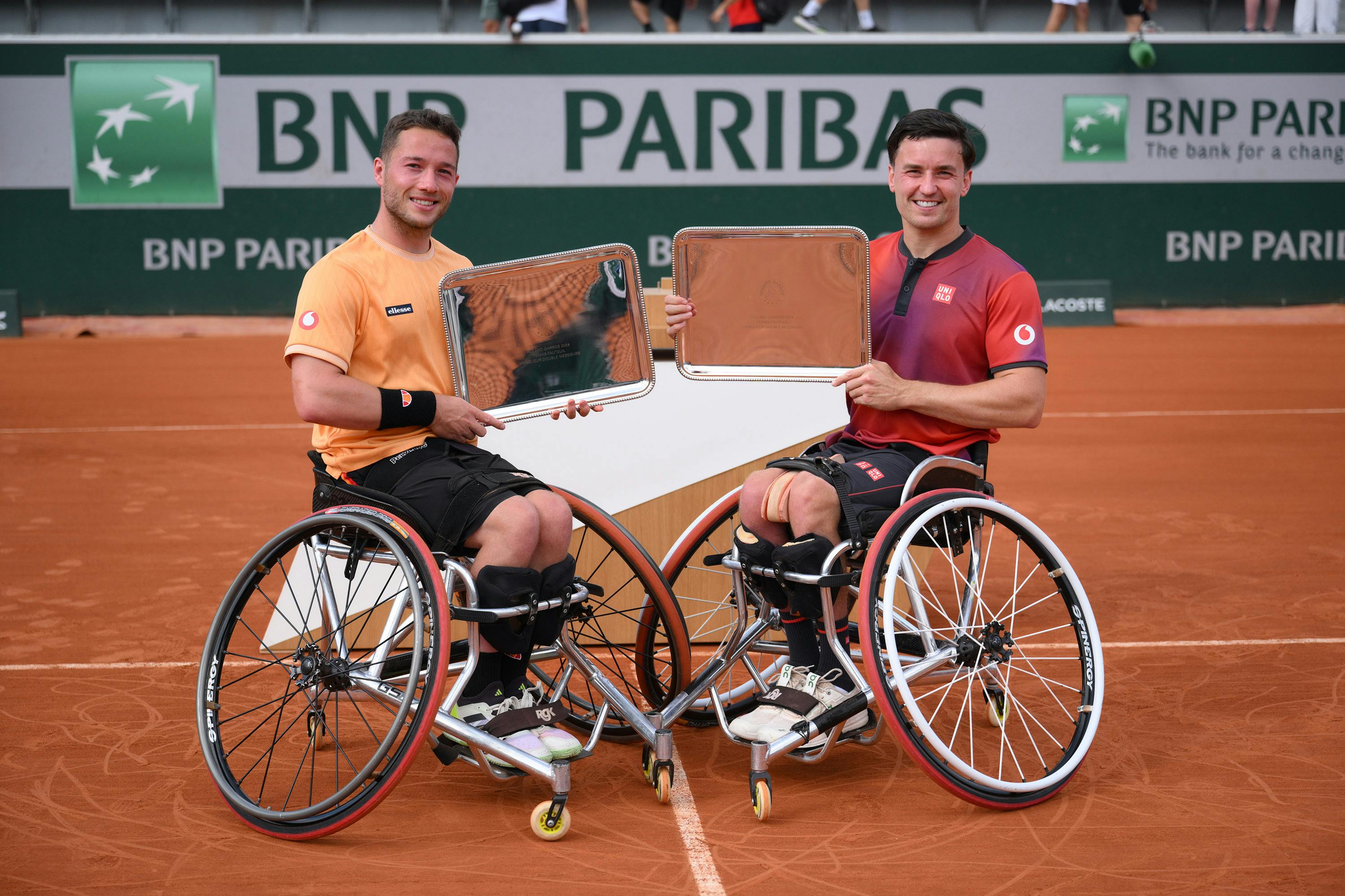 Alfie Hewett & Gordon Reid / Finale double tennis-fauteuil Roland-Garros 2024