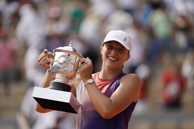 Iga Swiatek, women's champion, Roland-Garros 2024