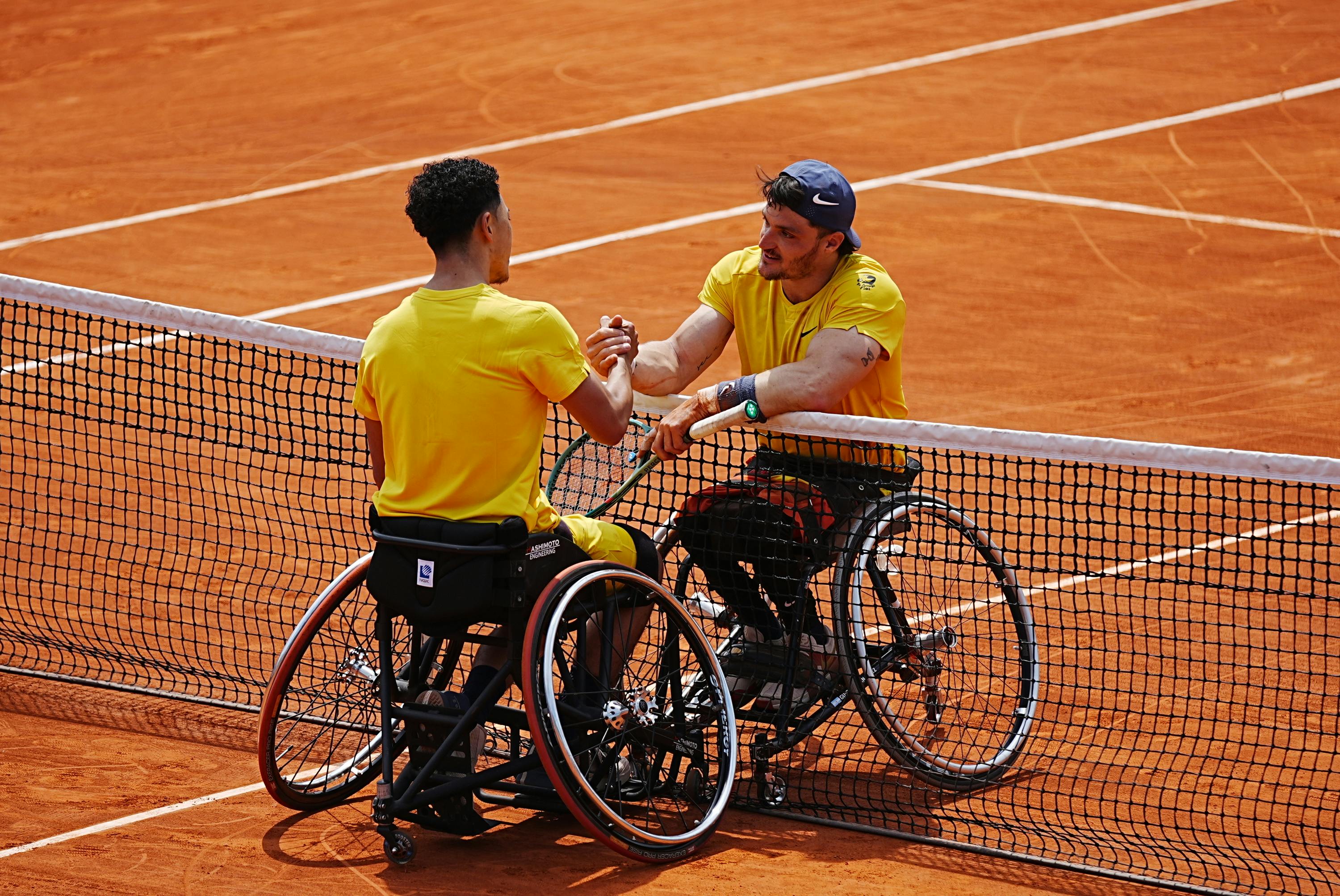 Tokito Oda, Gustavo Fernandez, men's wheelchair singles final, Roland-Garros 2024