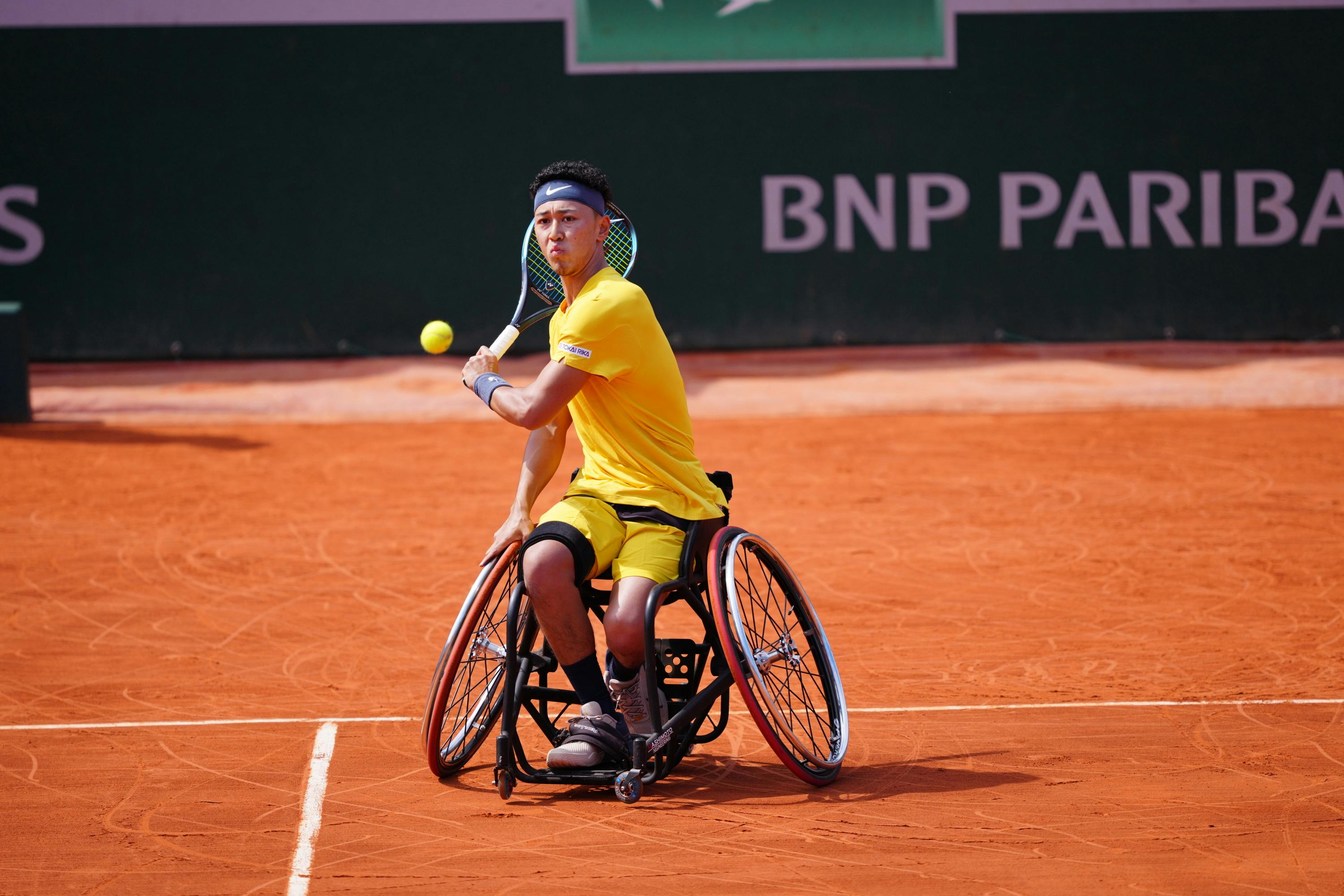 Tokito Oda, men's wheelchair singles final, Roland-Garros 2024