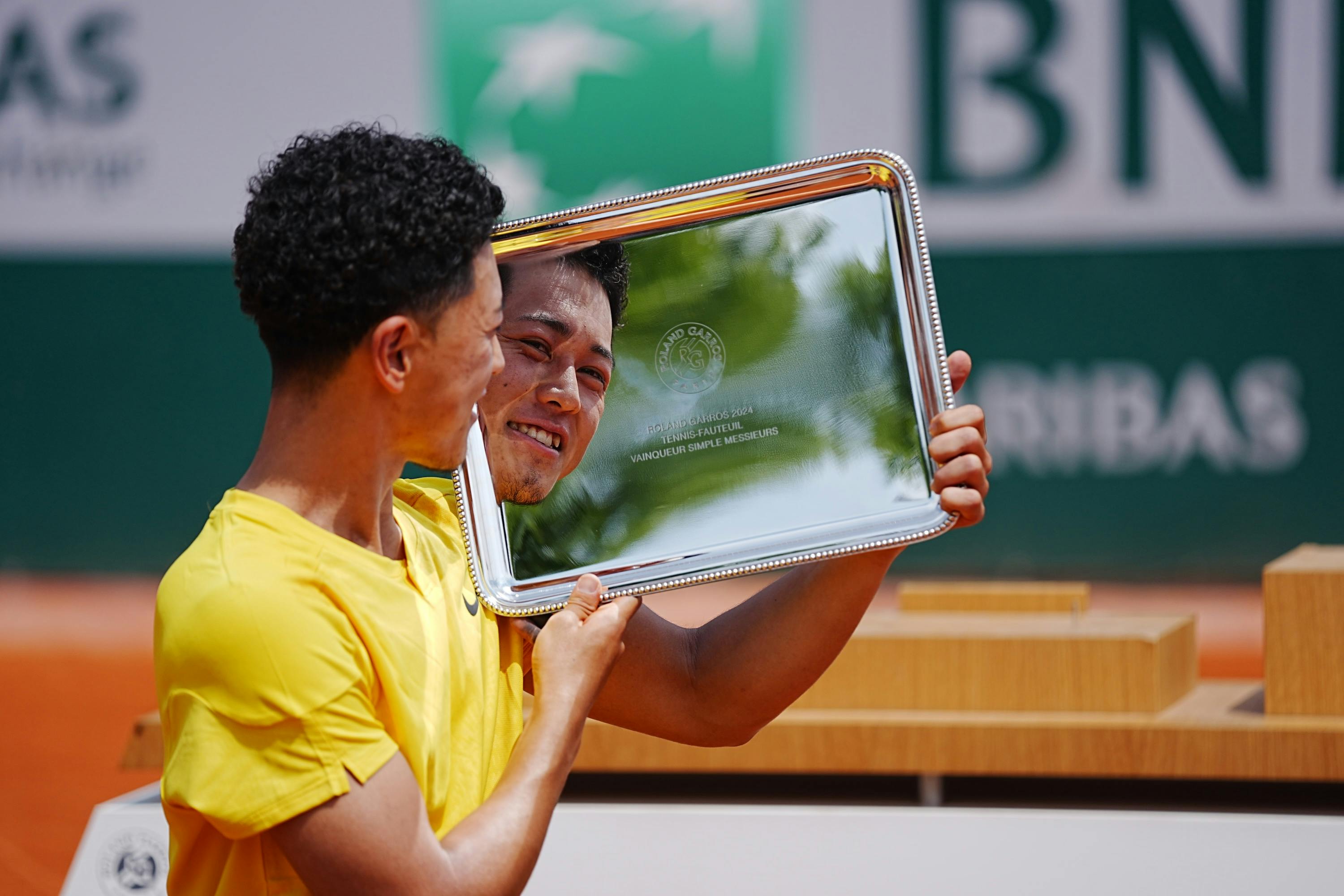 Tokito Oda, finale fauteuil messieurs, Roland-Garros 2024