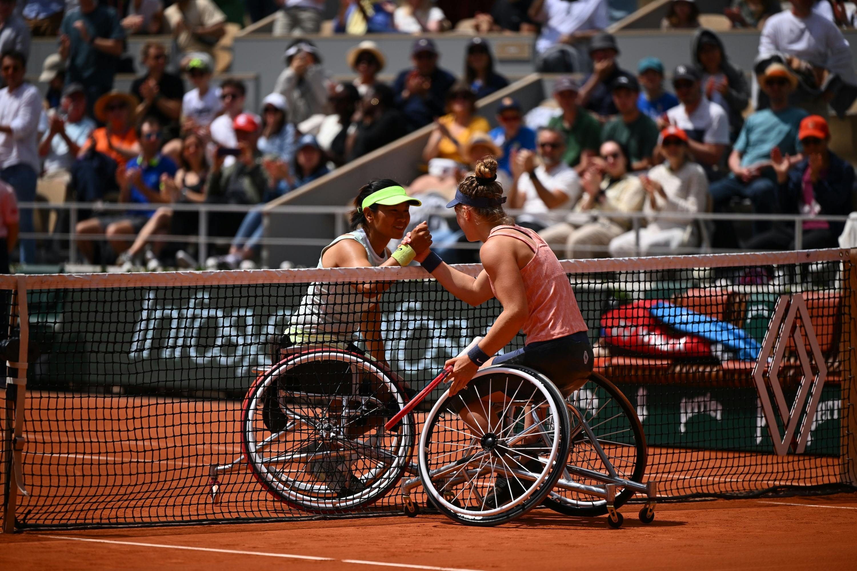 Zhizhen Zhu, Diede de Groot, women's wheelchair singles final, Roland-Garros 2024