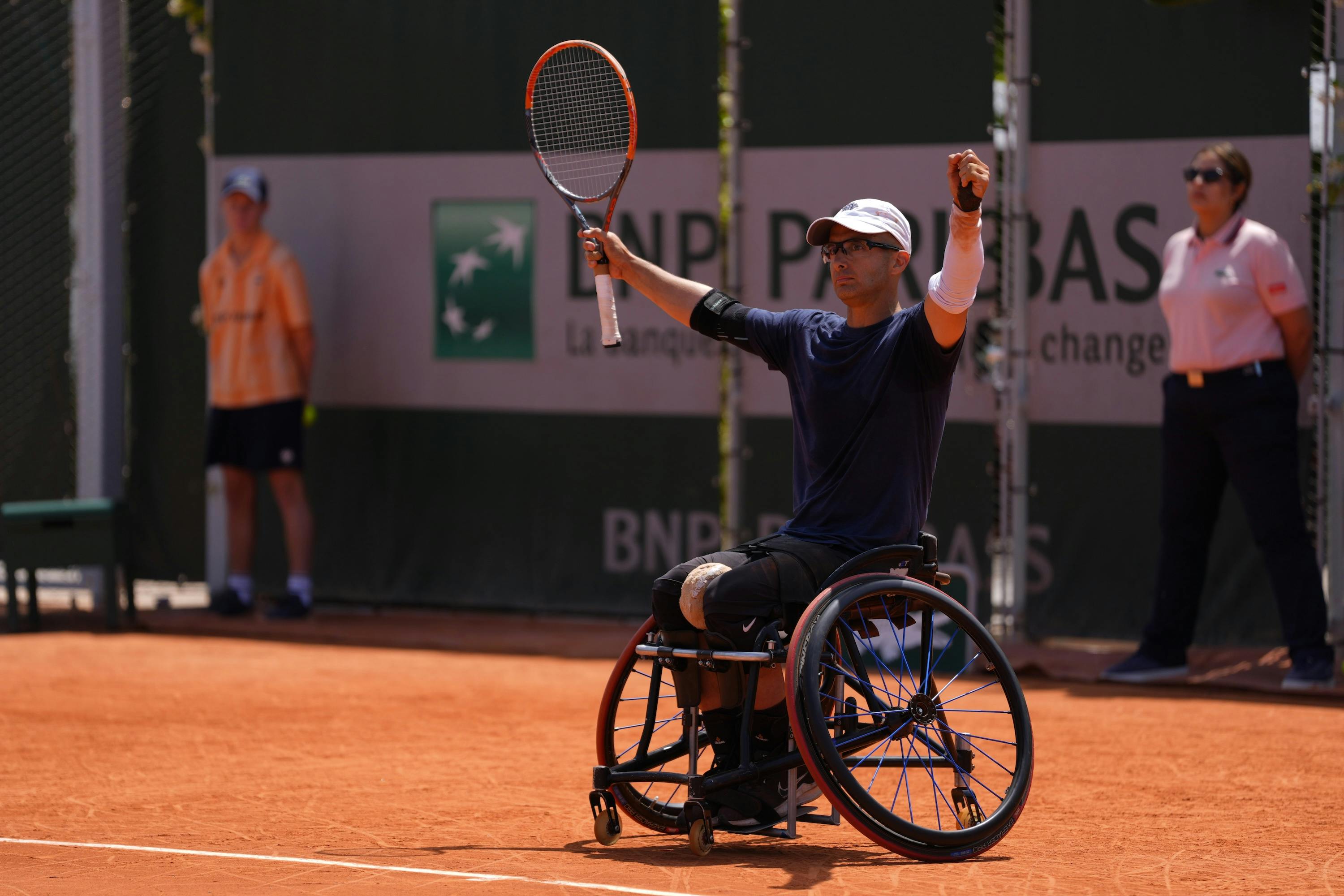 Guy Sasson, quad singles final, Roland-Garros 2024