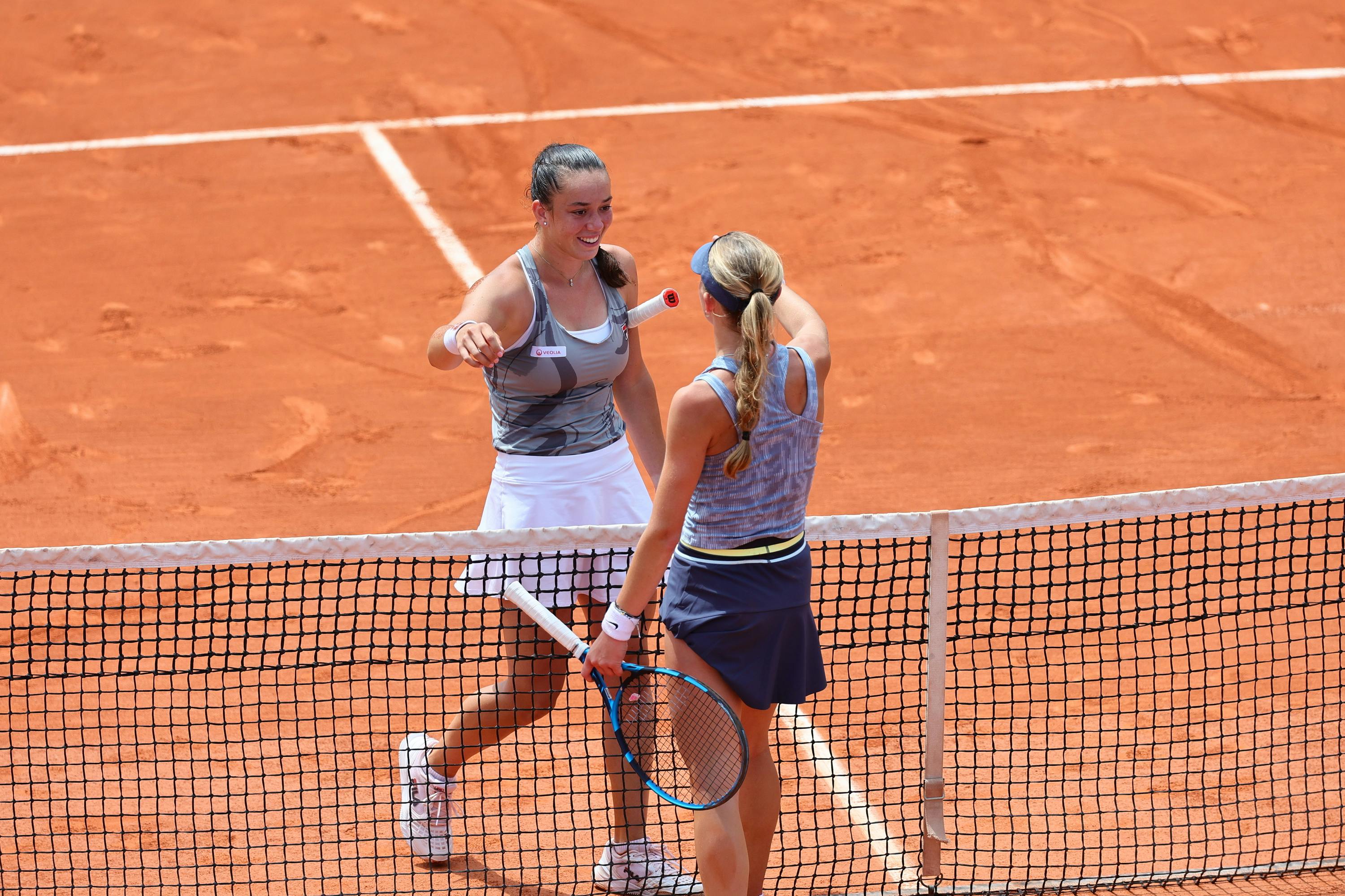 Tereza Valentova, Laura Samson, girls' singles final, Roland-Garros 2024