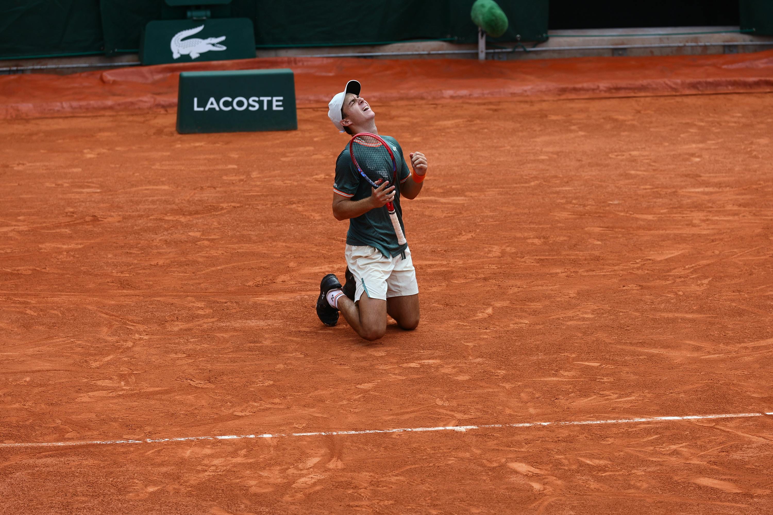 Kaylan Bigun, boys' singles final, Roland-Garros 2024