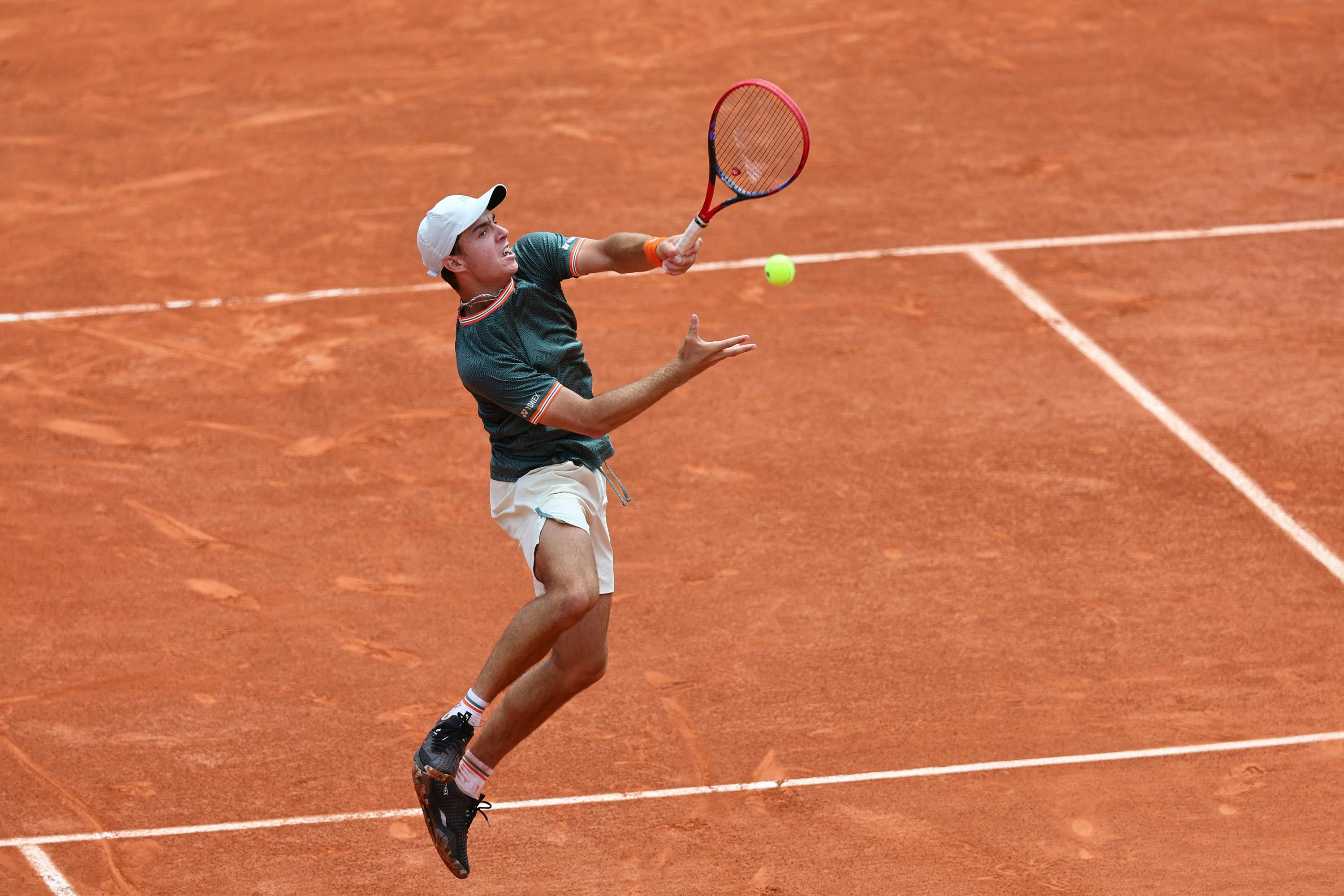 Kaylan Bigun, boys' singles final, Roland-Garros 2024