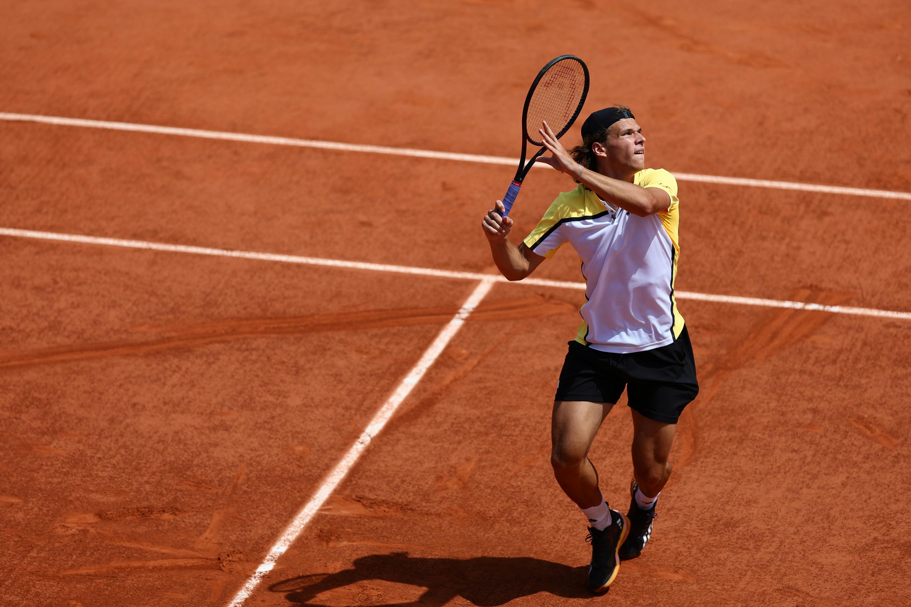 Tomasz Berkieta, boys' singles final, Roland-Garros 2024