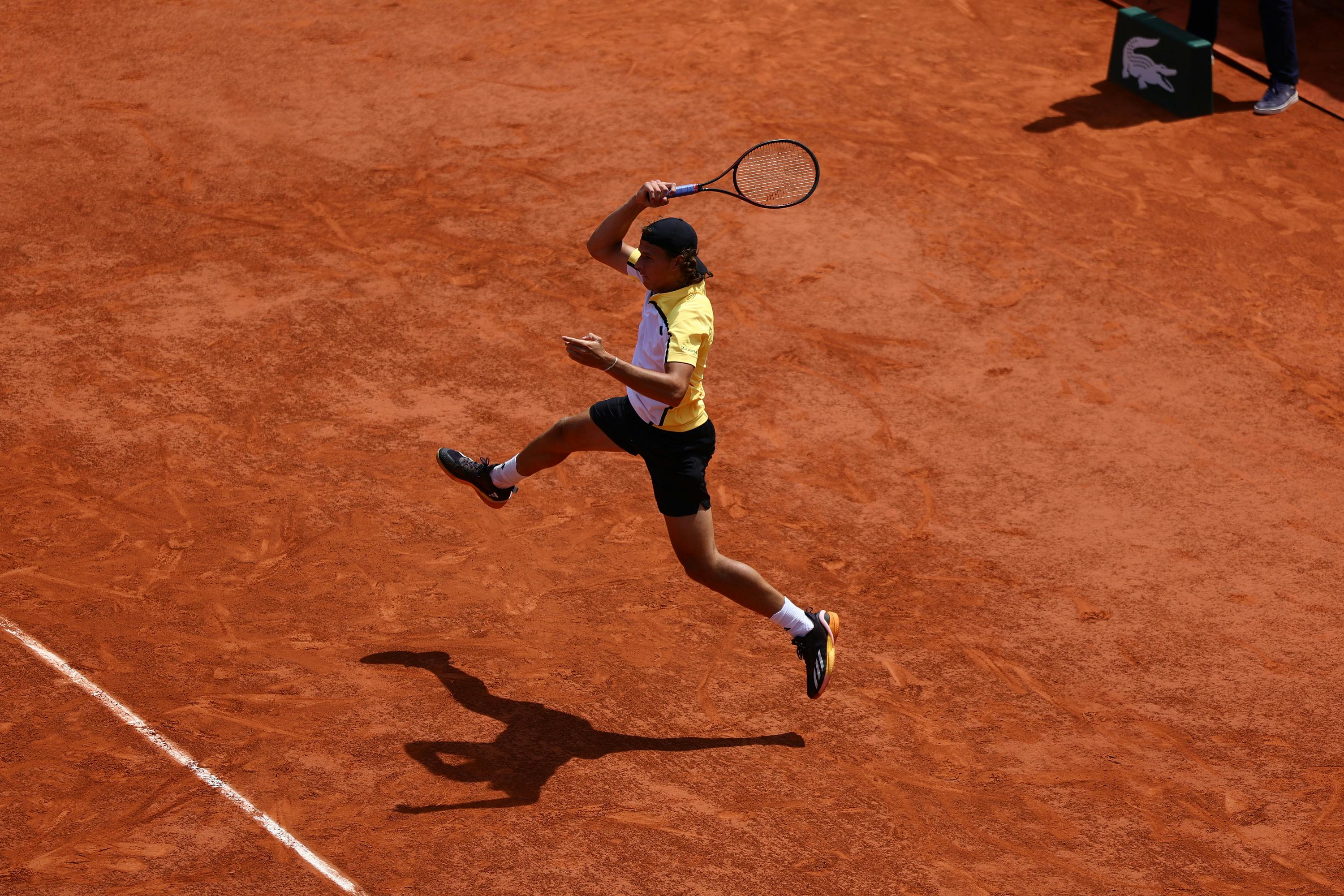 Tomasz Berkieta, boys' singles final, Roland-Garros 2024