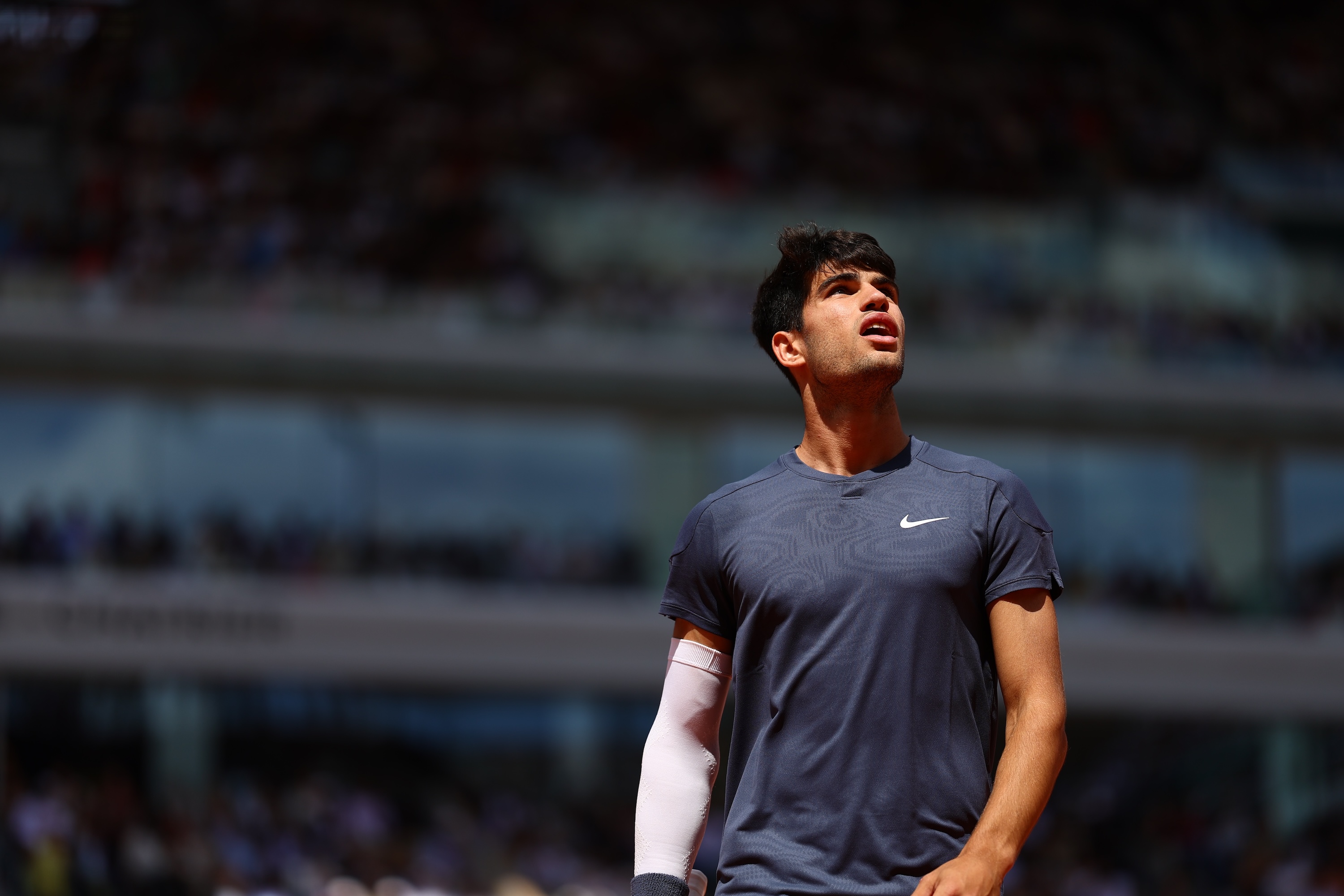 Carlos Alcaraz, men's final, Roland-Garros 2024