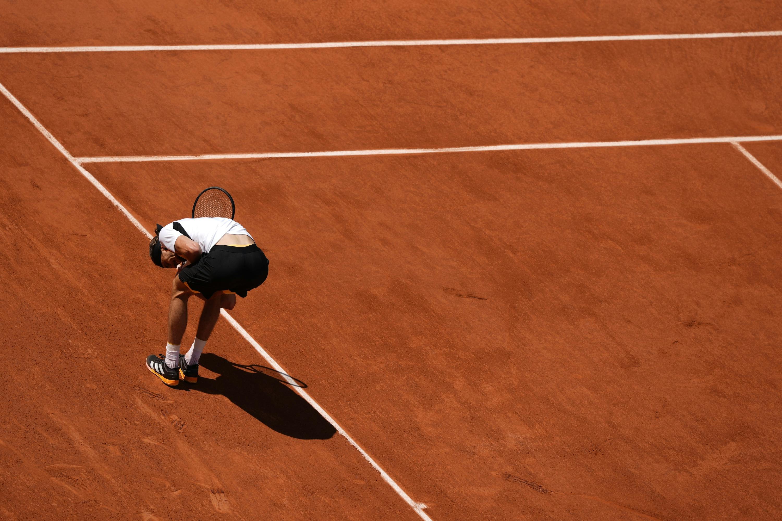Alexander Zverev, men's final, Roland-Garros 2024