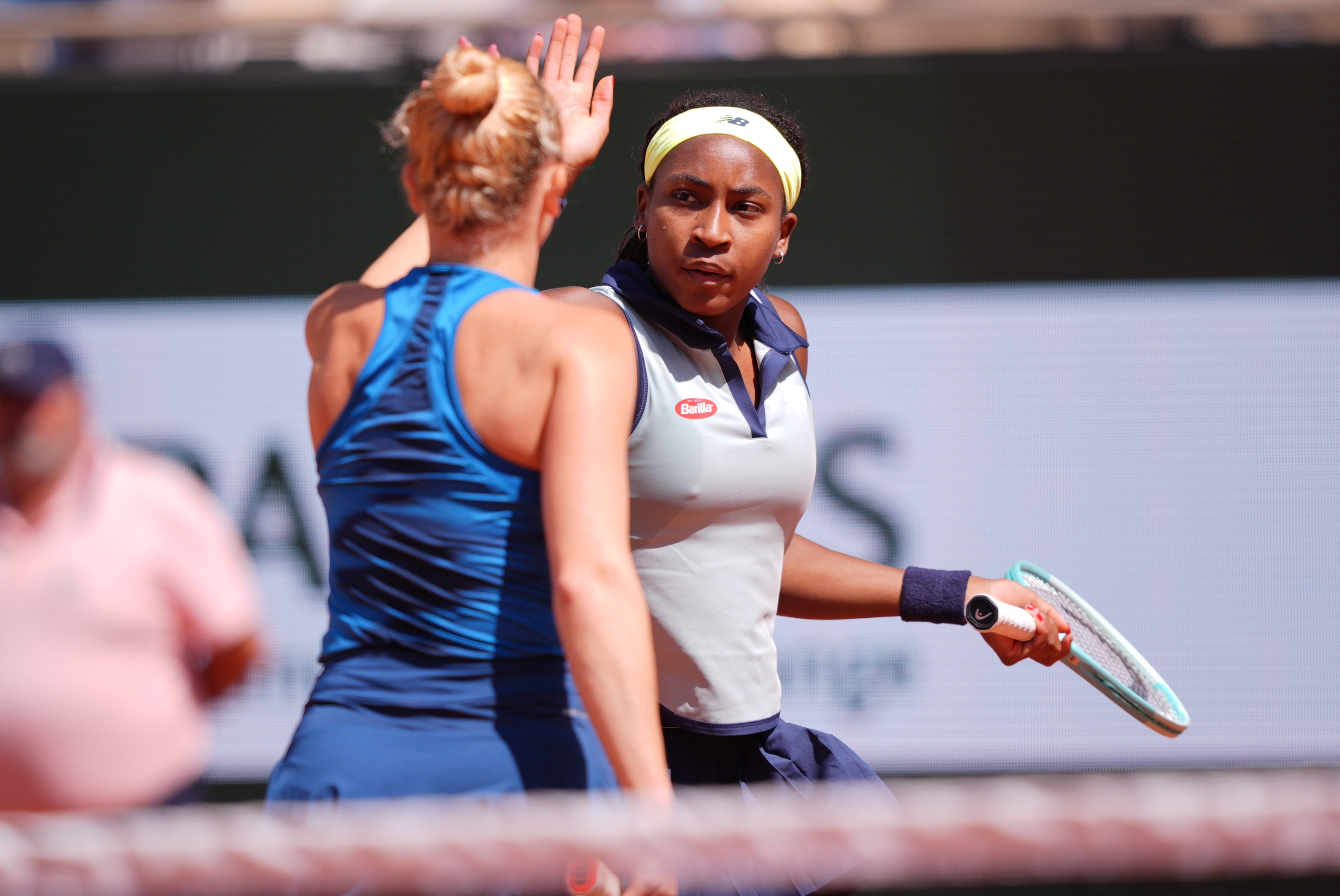 Katerina Siniakova, Coco Gauff, women's doubles final, Roland-Garros 2024