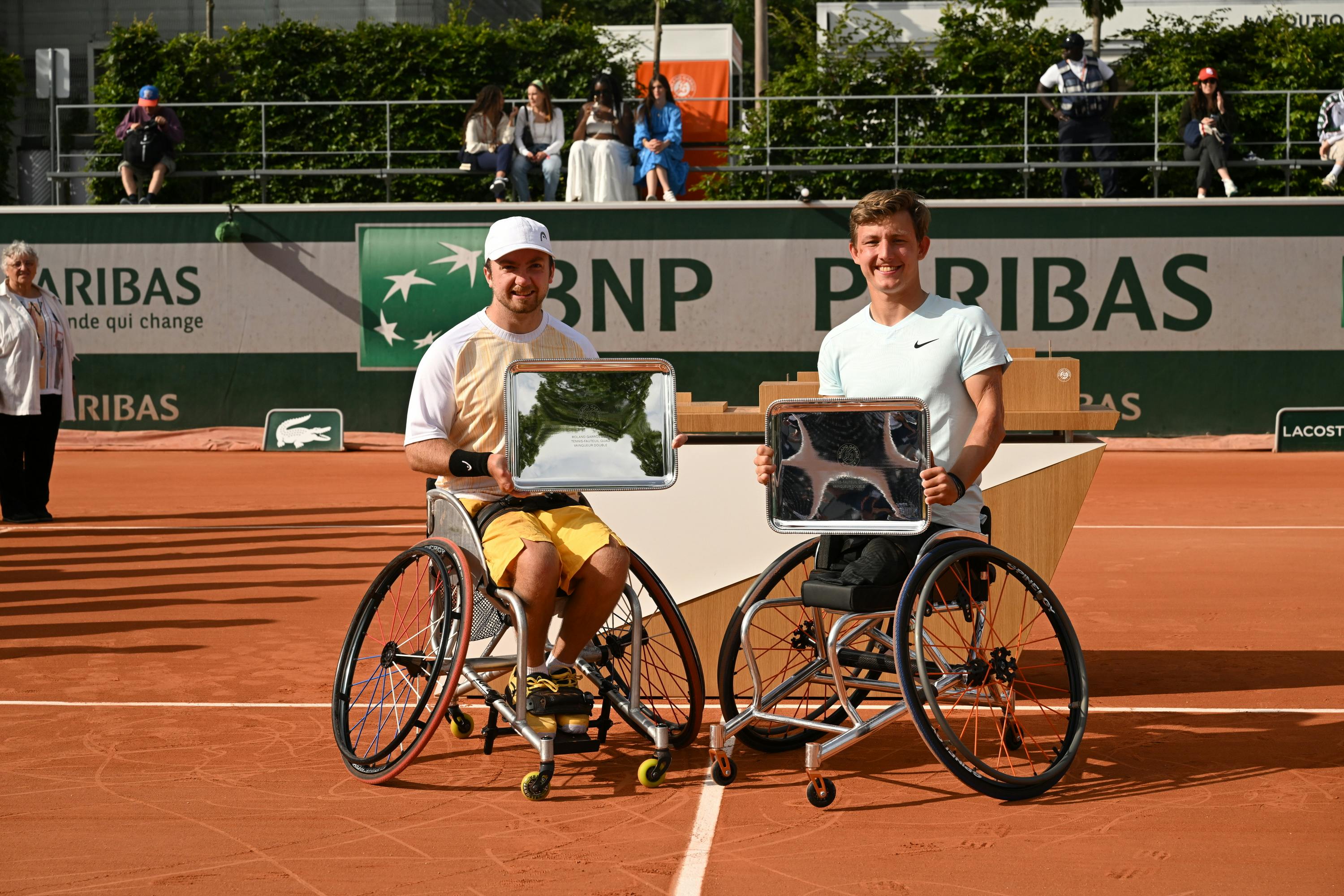 Sam Schroder, Niels Vink, men's quad wheelchair doubles, final, Roland-Garros 2024