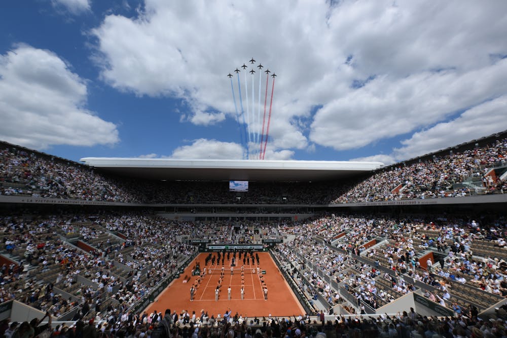 Patrouille de France, Roland-Garros, finale 2024