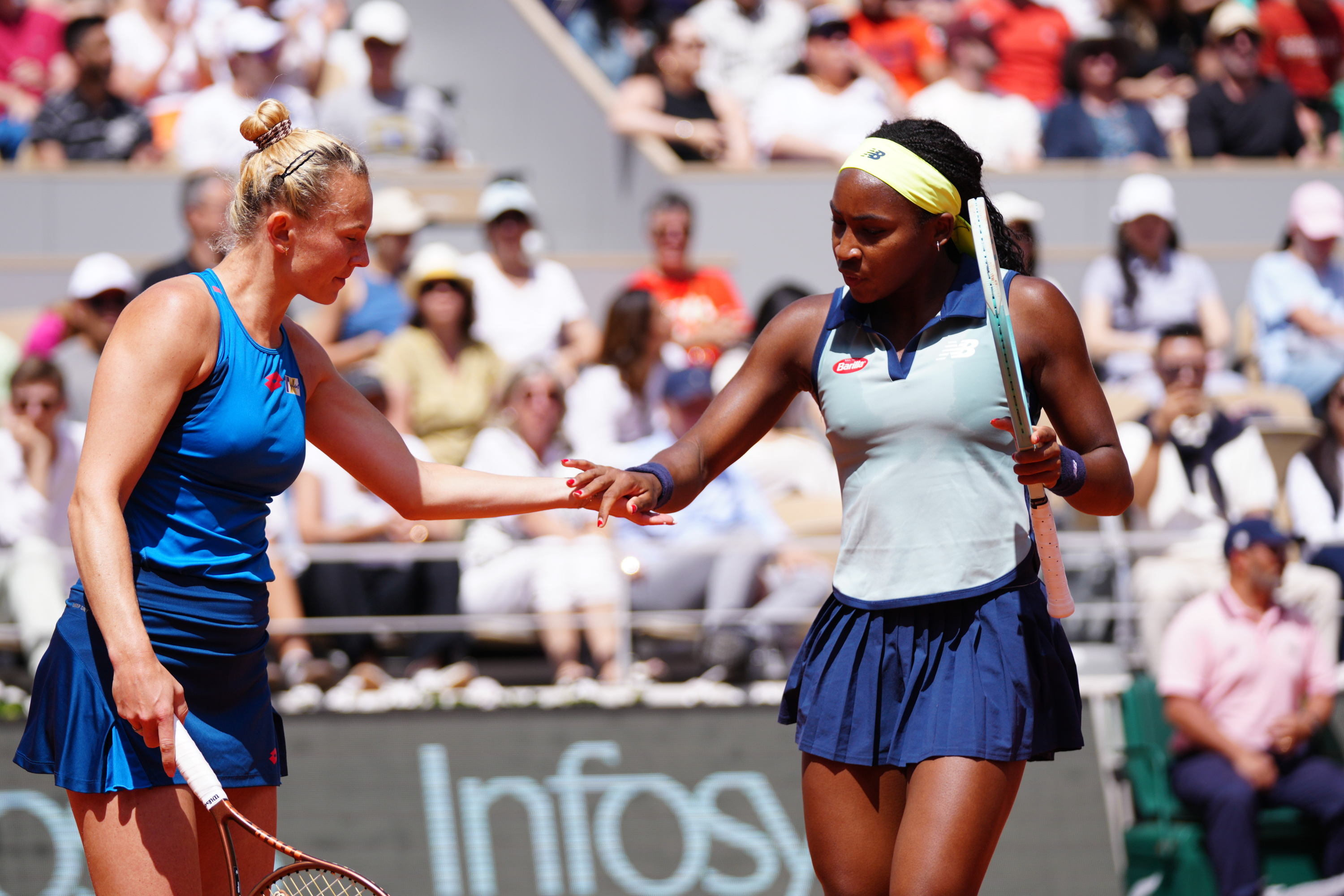 Katerina Siniakova, Coco Gauff, finale, double dames, Roland-Garros 2024