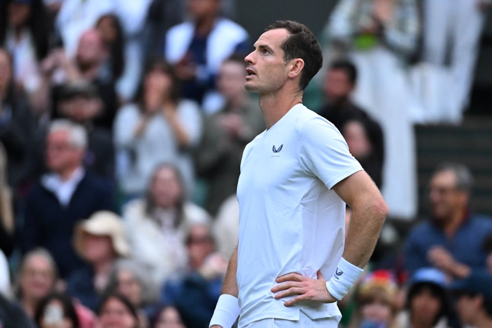 Andy Murray / Hommage Centre Court / Wimbledon 2024