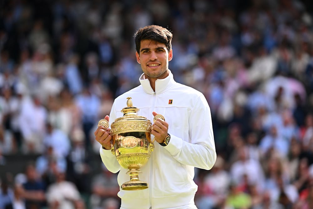 Carlos Alcaraz / Titre Finale Wimbledon 2024 