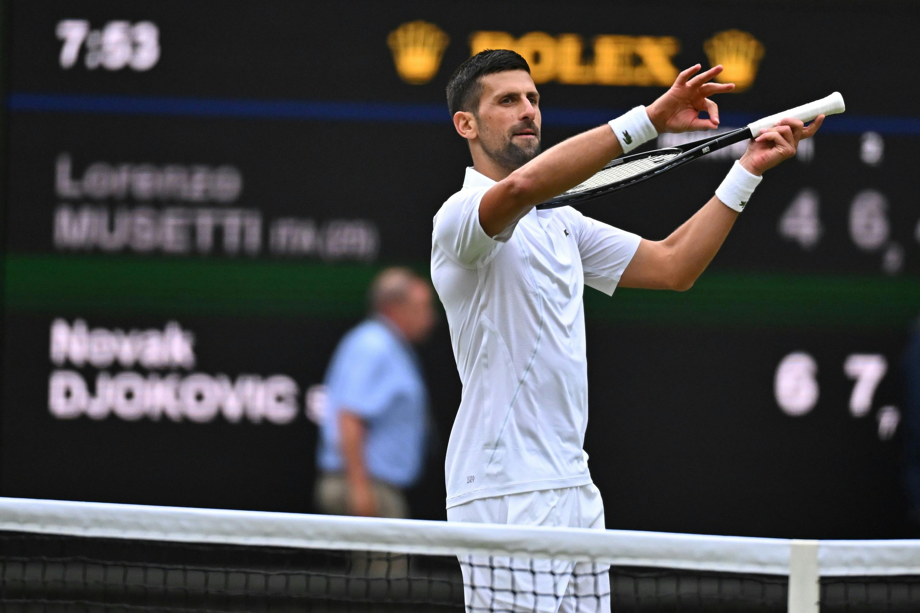 Novak Djokovic / Wimbledon 2024